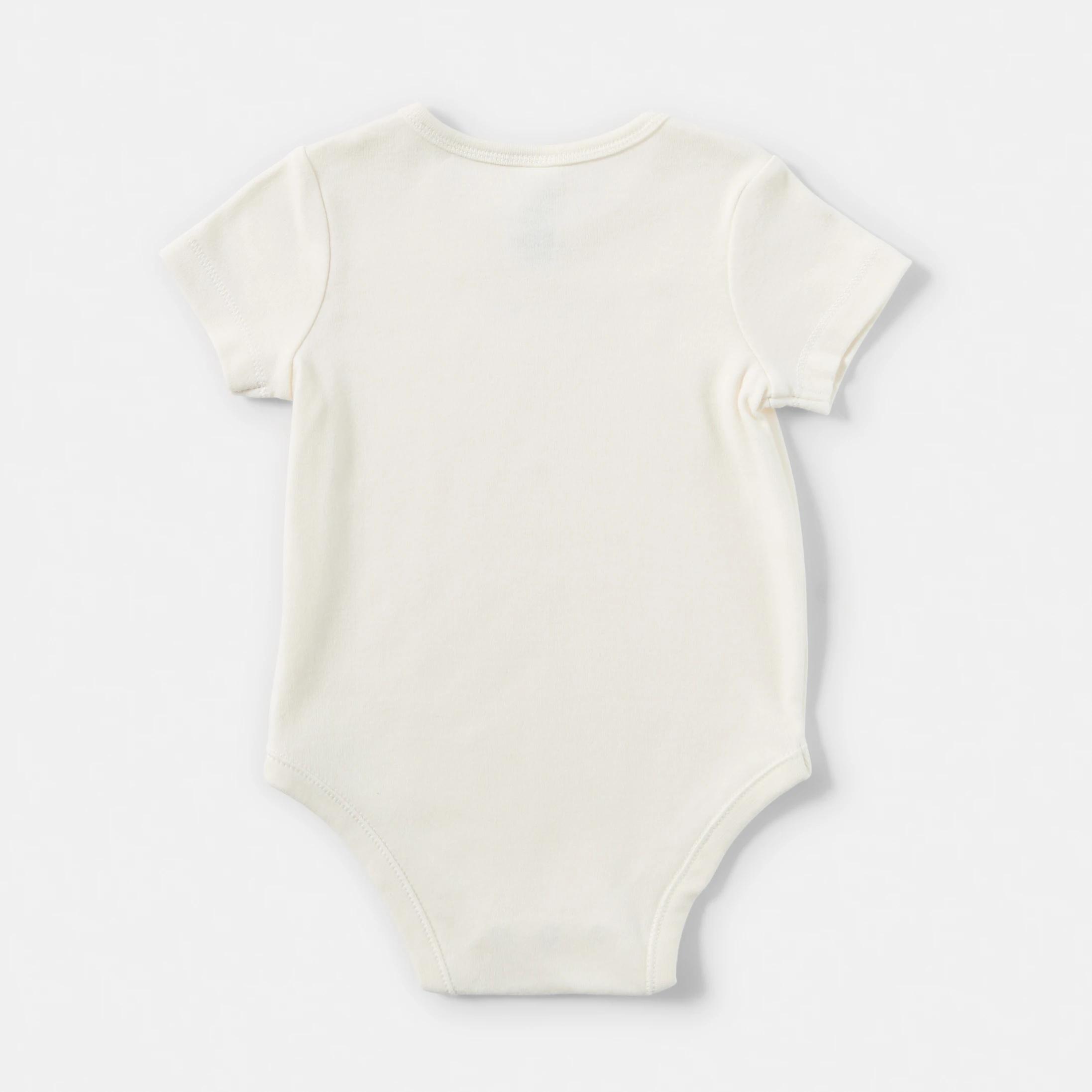 2 Short Sleeve Placement Print Bodysuit I LOVE MY DADDY, 2 of 3