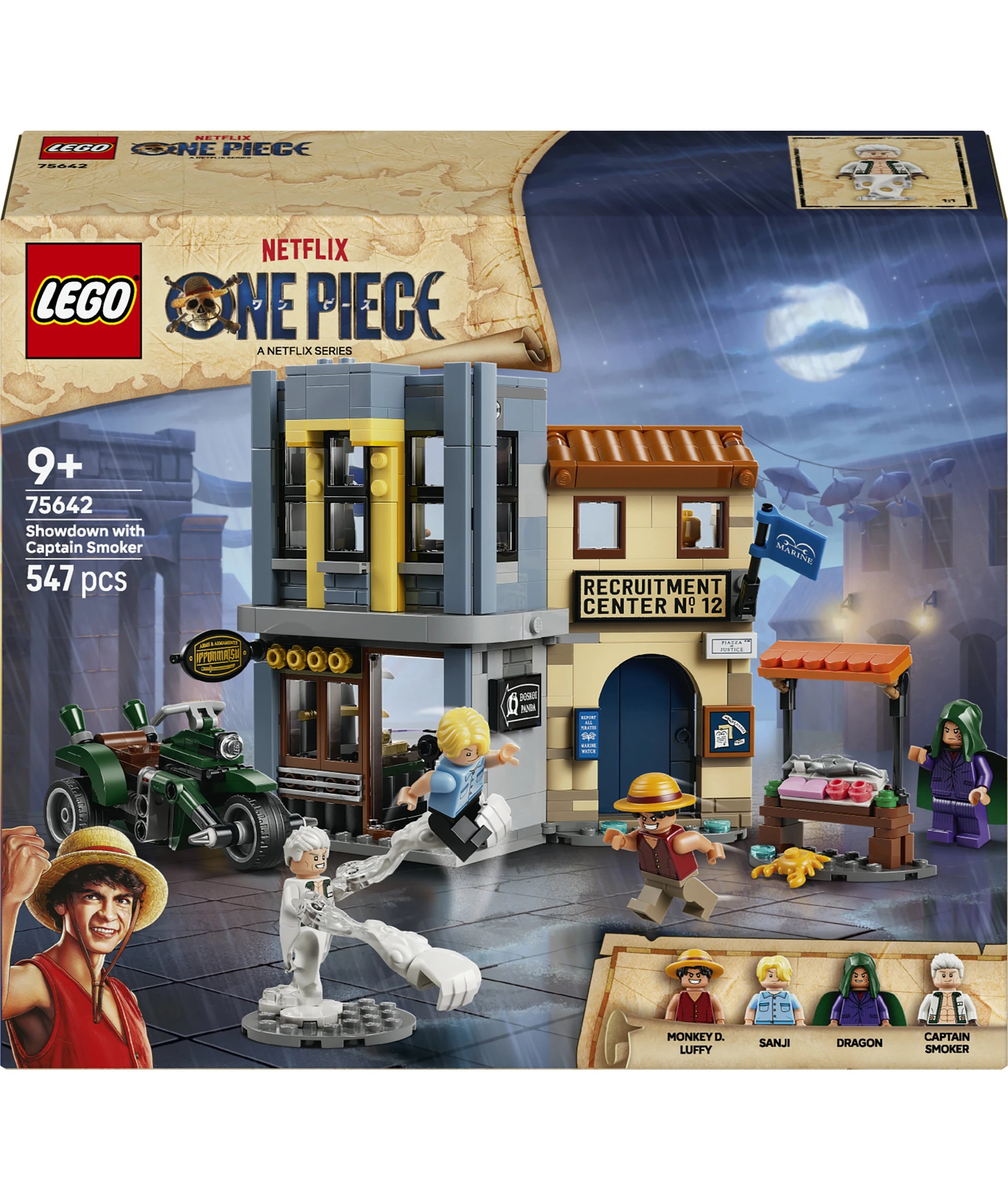 1 LEGO ONE PIECE Showdown with Captain Smoker 75642, 1 of 10
