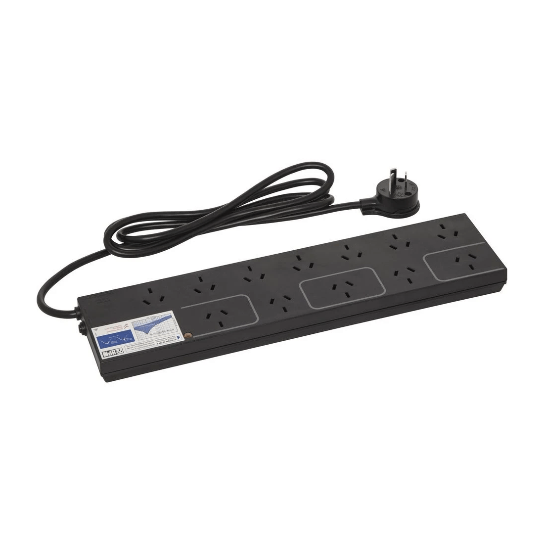 3 HPM 12 Outlet Transformer Spacing Powerboard 1.8m, 3 of 3