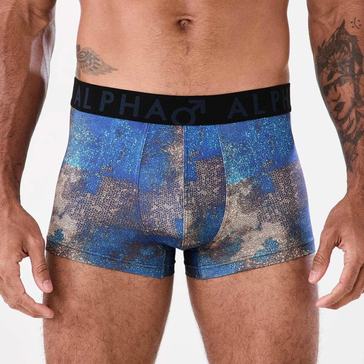 4 3 Pack Microfibre Trunks OLD MOSAIC MULTI, 4 of 8