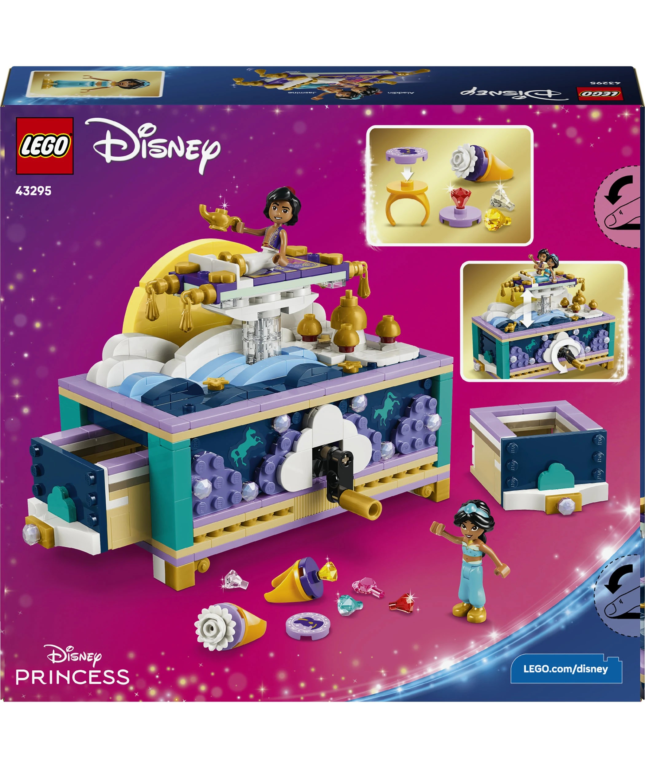9 LEGO Disney Princess Jasmine's Jewellery Box 43295, 9 of 9