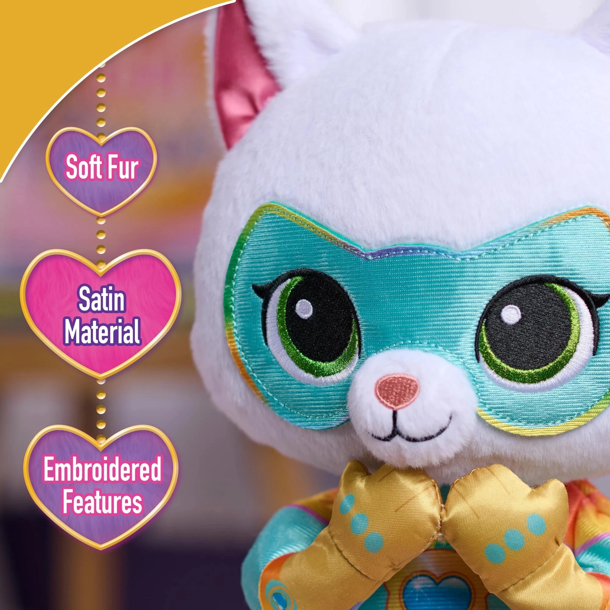 3 Superkitties Oopsie Dancing Bitsy Plush Toy - Multi, 3 of 5