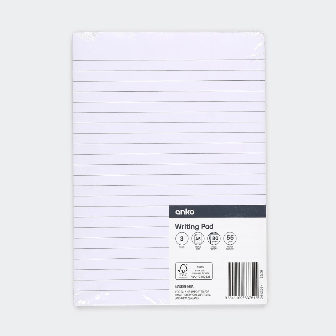 1 3 Pack Writing Pad, 1 of 6