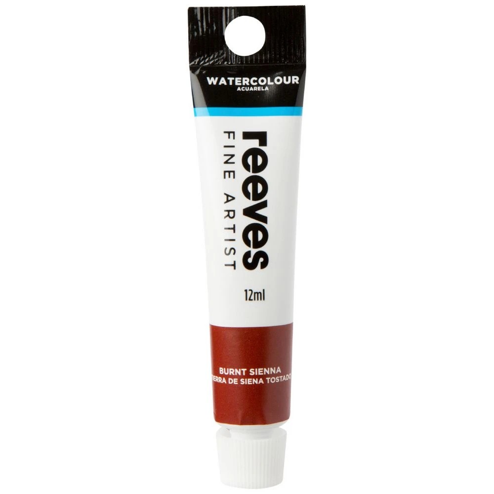 1 Reeves Watercolour Paint 12mL Burnt Sienna, 1 of 1
