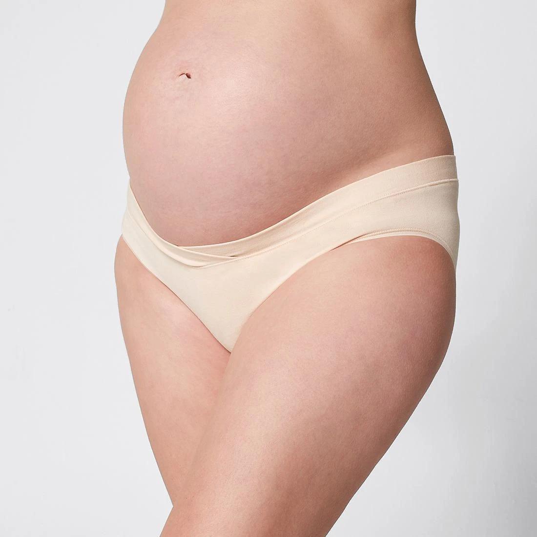 1 Target Maternity Underbelly Bikini Briefs; Style: Lbf95588 NATURAL, 1 of 2