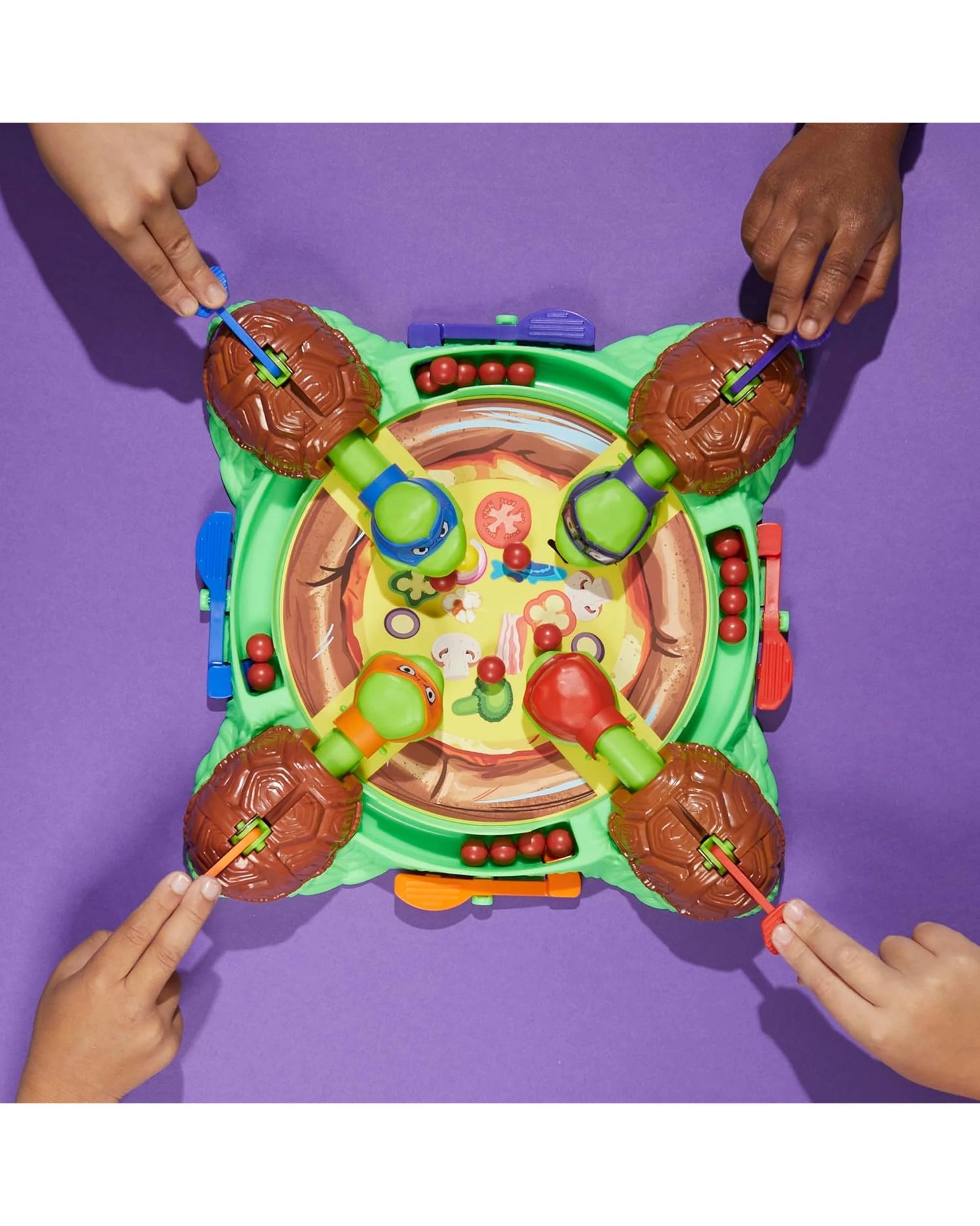 6 Hungry Hungry Hippos Teenage Mutant Ninja Turtles Edition Board Game, 6 of 10