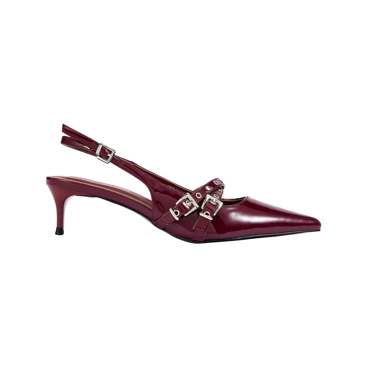 1 Strappy Kitten Heels TIBETAN RED, 1 of 5