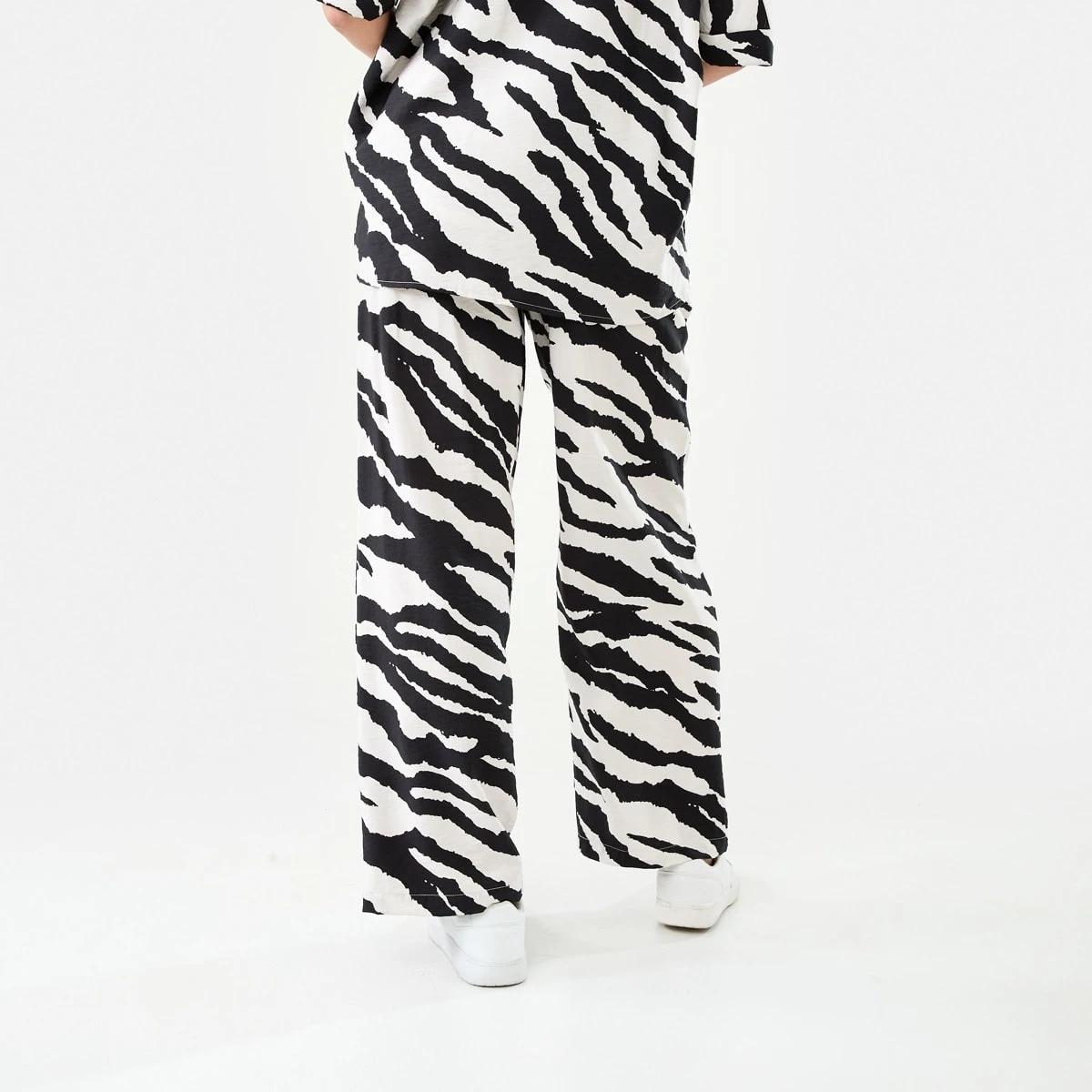 3 Hammered Satin Pants Zebra, 3 of 6