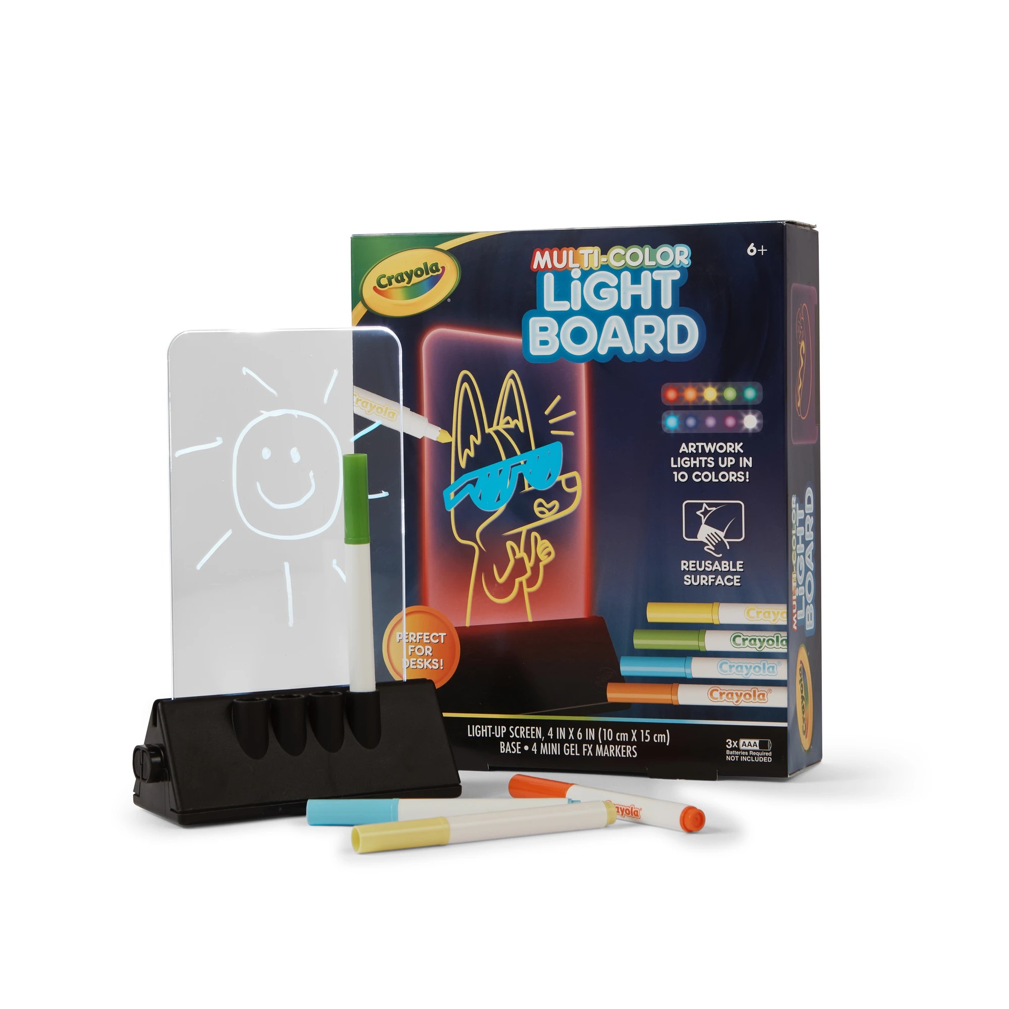 1 Crayola Multi-Colour Light Board, 1 of 9