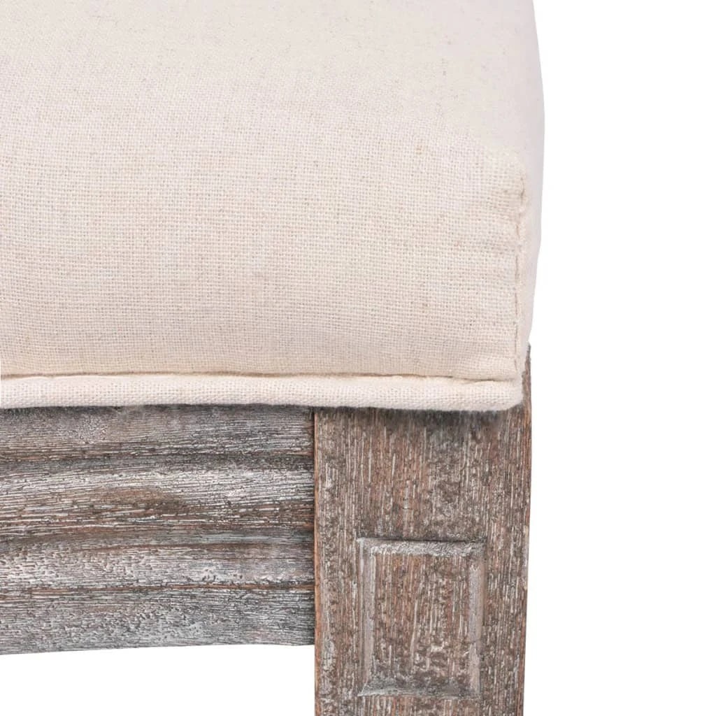 6 Vidaxl Dining Chair Dining Room Chair - Beige, 6 of 7
