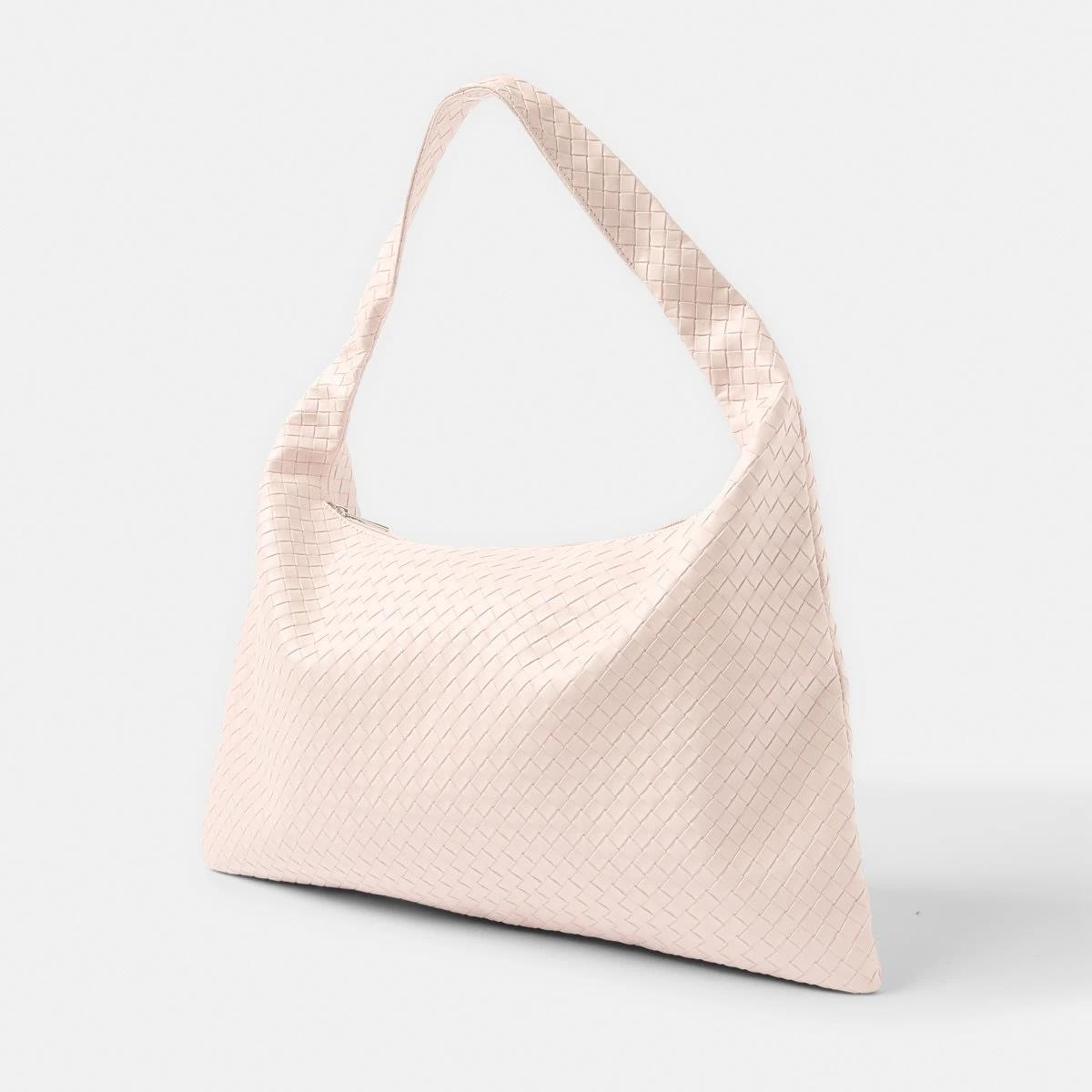 2 Weave Shoulder Bag LILY PINK, 2 of 4