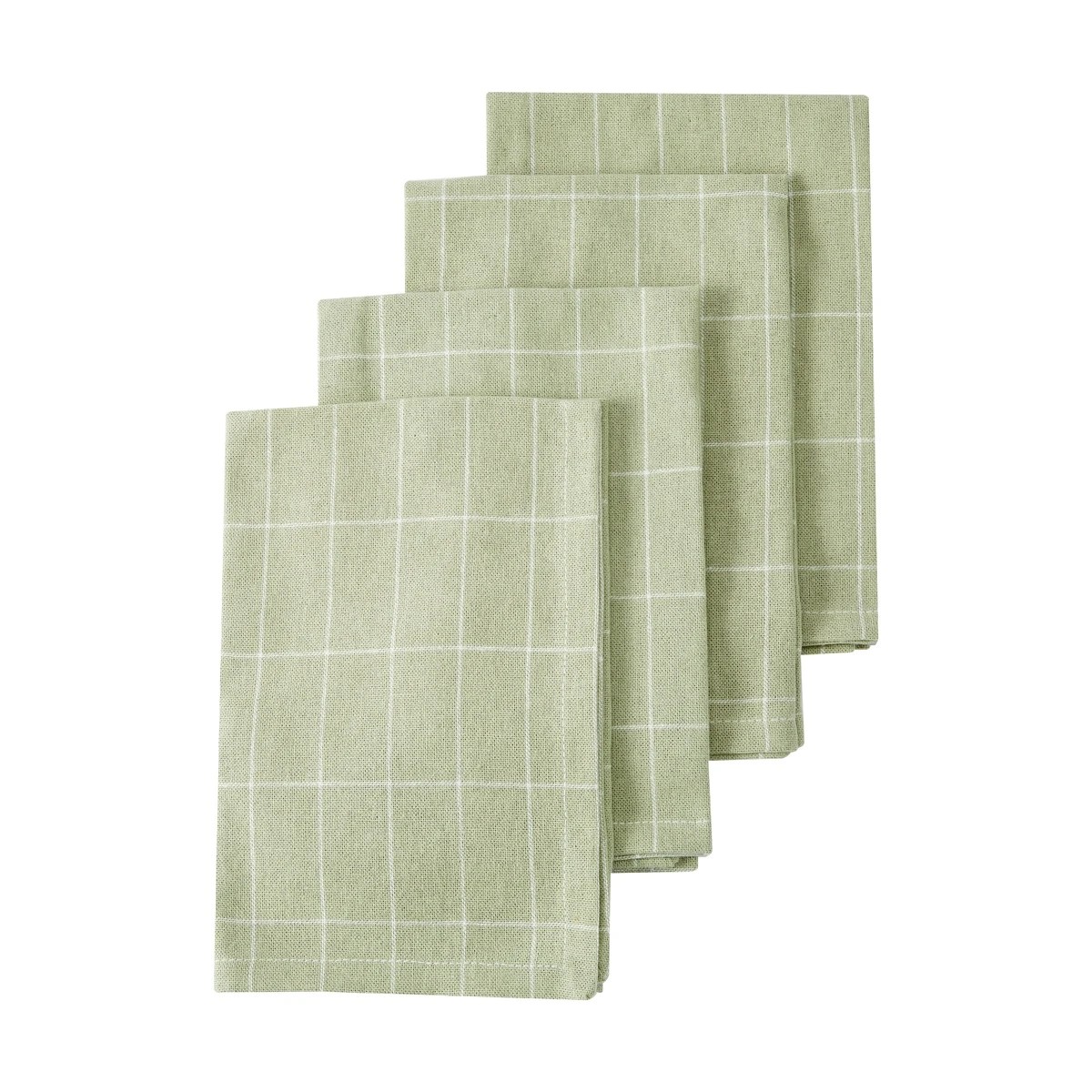 1 4 Pack Grid Napkins, 1 of 4