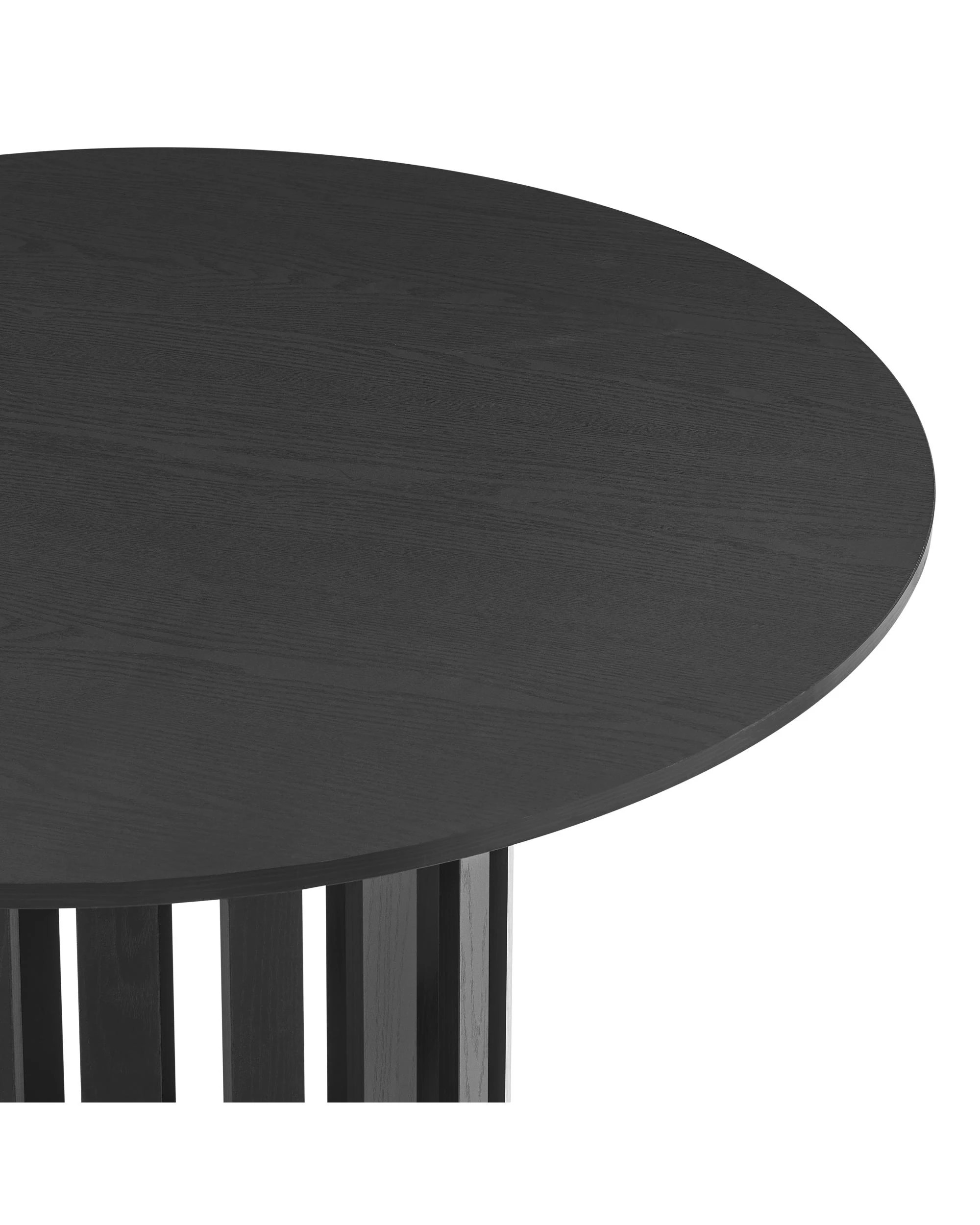 4 Kodu Dining Table Round 110cm - Black, 4 of 7