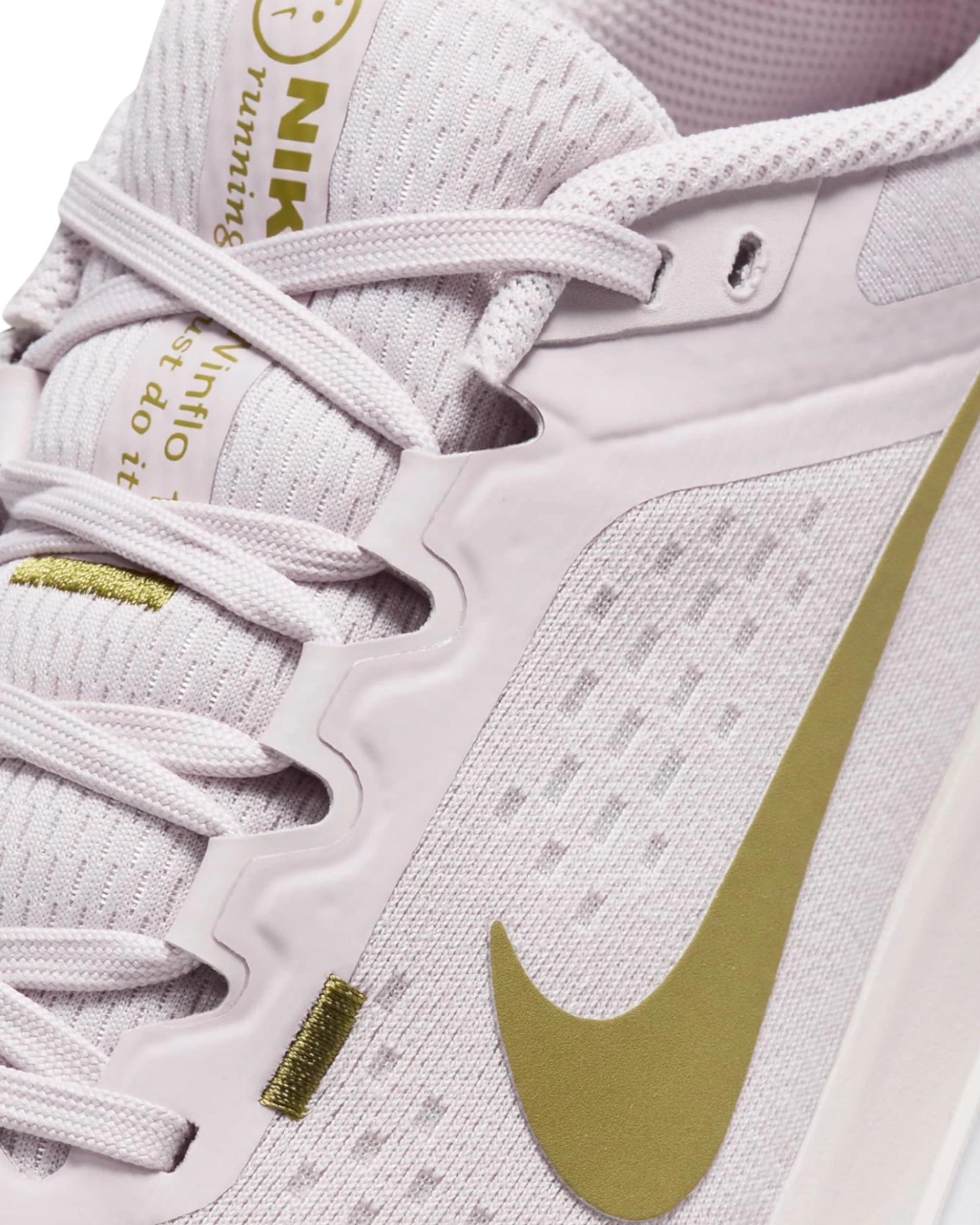 3 Nike Womens Air Winflo 10 Pink/ Gold Athletic Running Shoes PINK/GOLD, 3 of 10