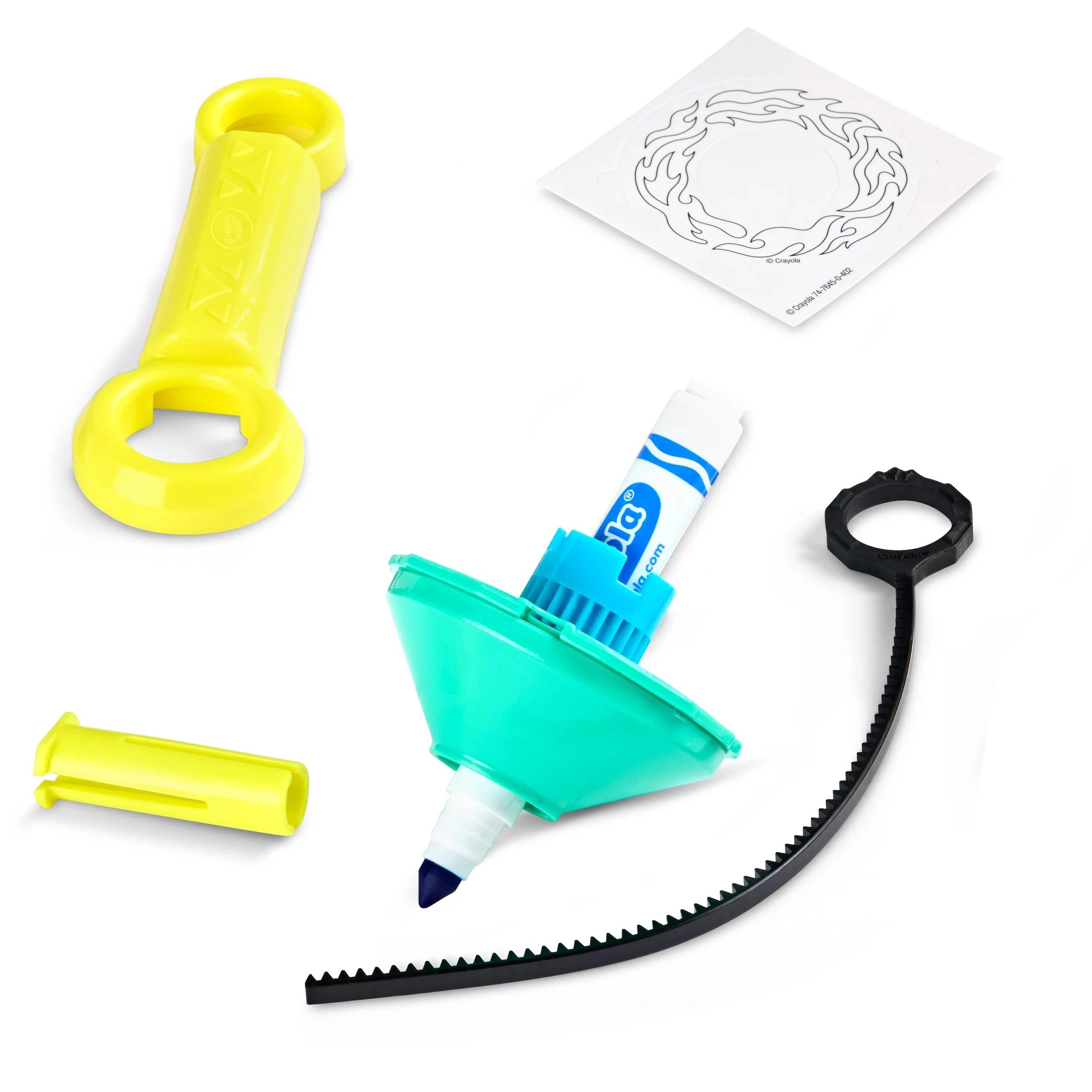 4 1 Piece Crayola Colourwhirls Neon - Assorted - Multi, 4 of 8