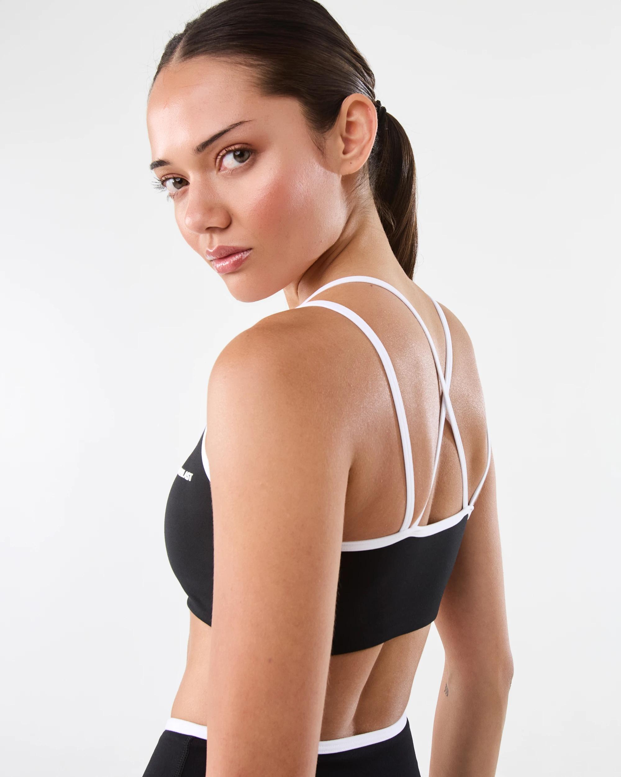 5 Everlast Womens Strappy Sports Bra Black, 5 of 8