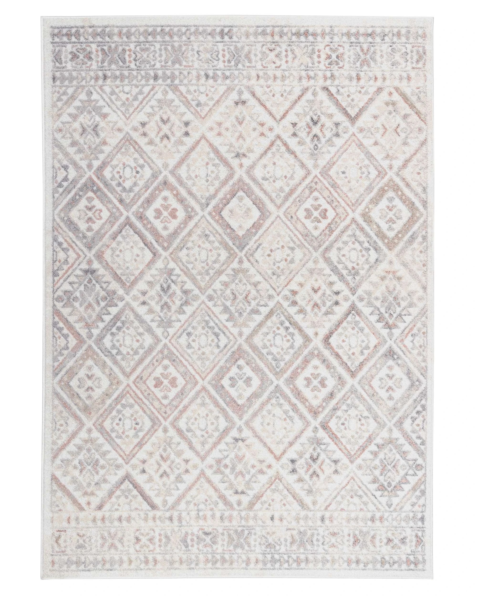 1 Loopsie Sorell Traditional Medallion Rug-370cm x 280cm - White, 1 of 8