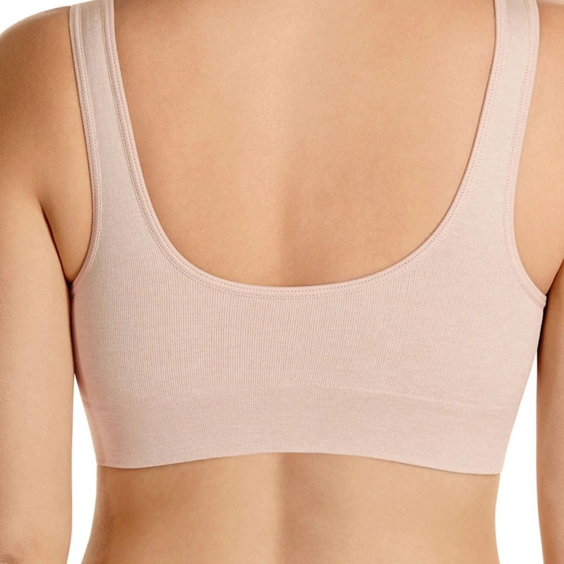 2 Bonds Seamless Comfy Crop Top TAUPE, 2 of 3