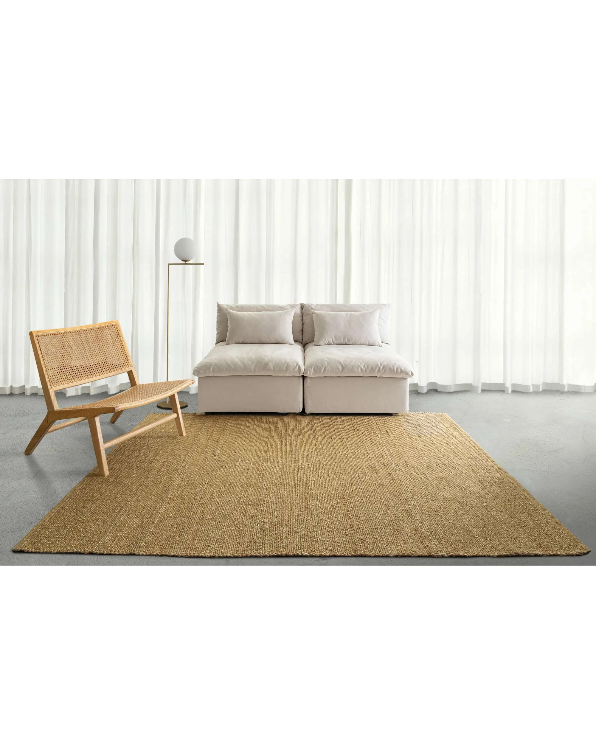2 Loopsie Macapa Natural Rug-330cm x 240cm - Yellow, 2 of 7
