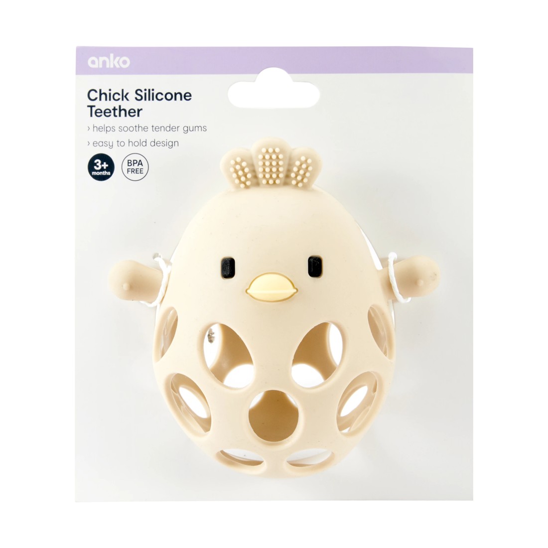 5 Chick Silicone Teether, 5 of 5