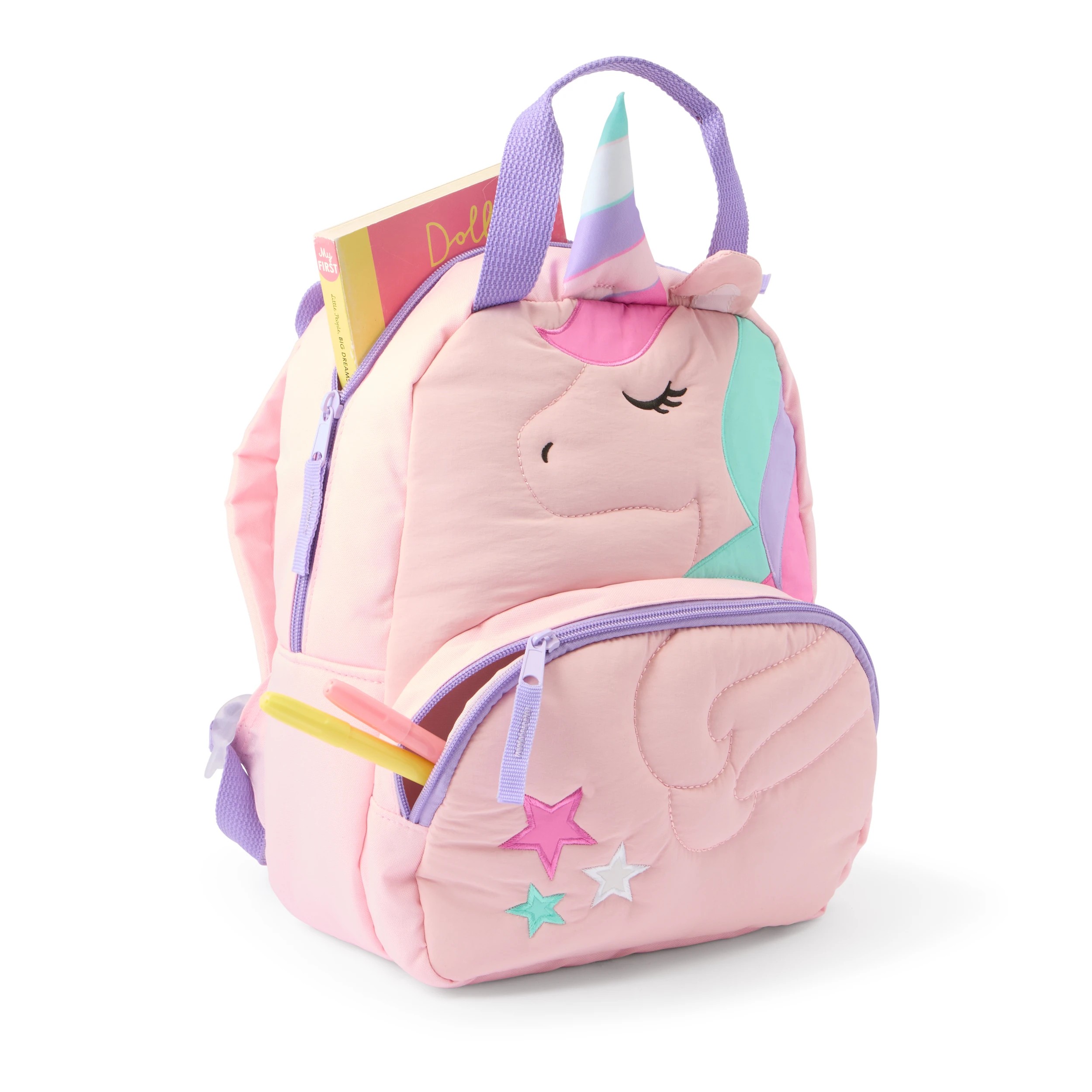 6 Mini Animal Backpack - Unicorn, 6 of 6