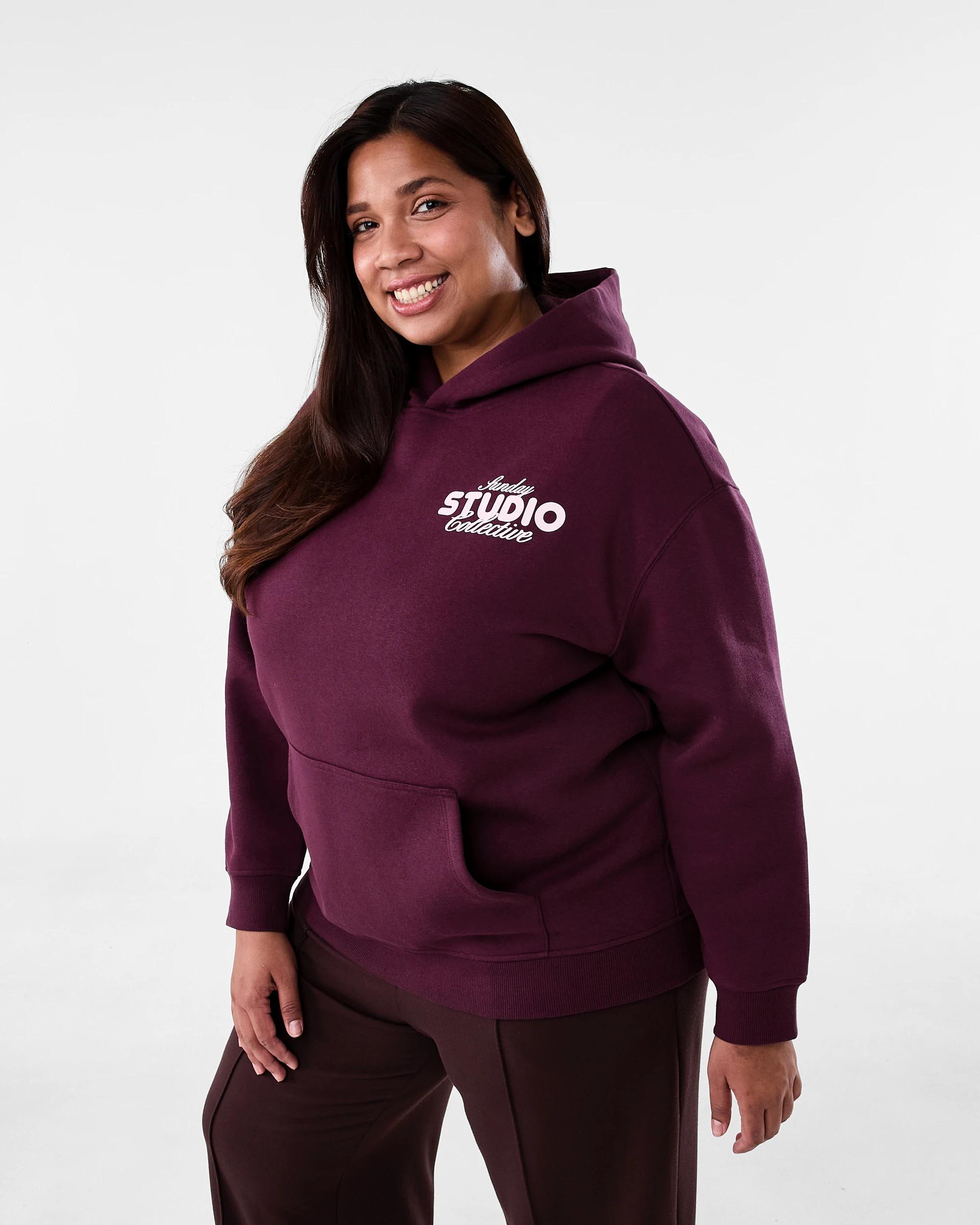 2 Curve Oversized Hoodie Sunday, 2 of 7