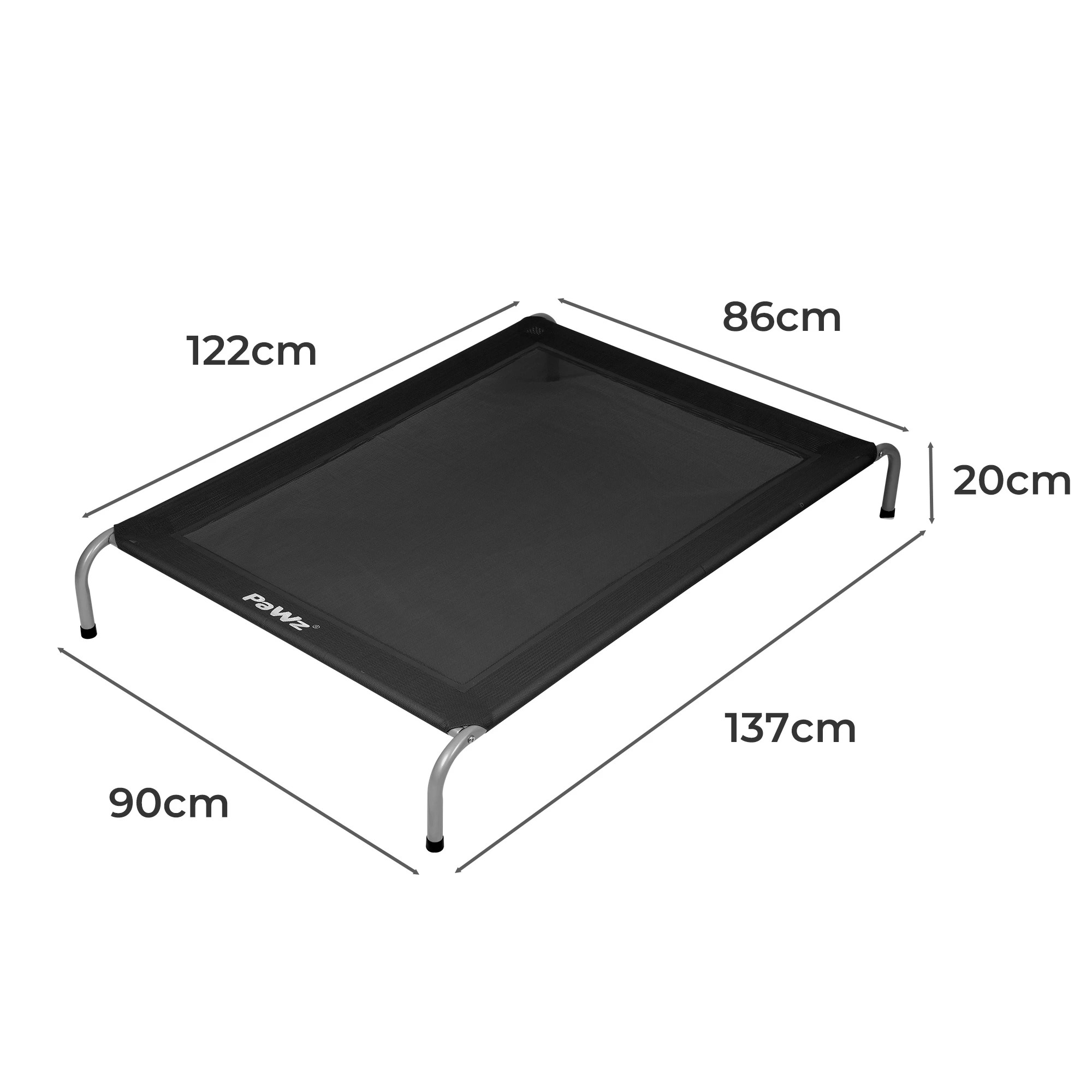 3 Pawz Pet Elevated Trampoline Xxl, 3 of 6