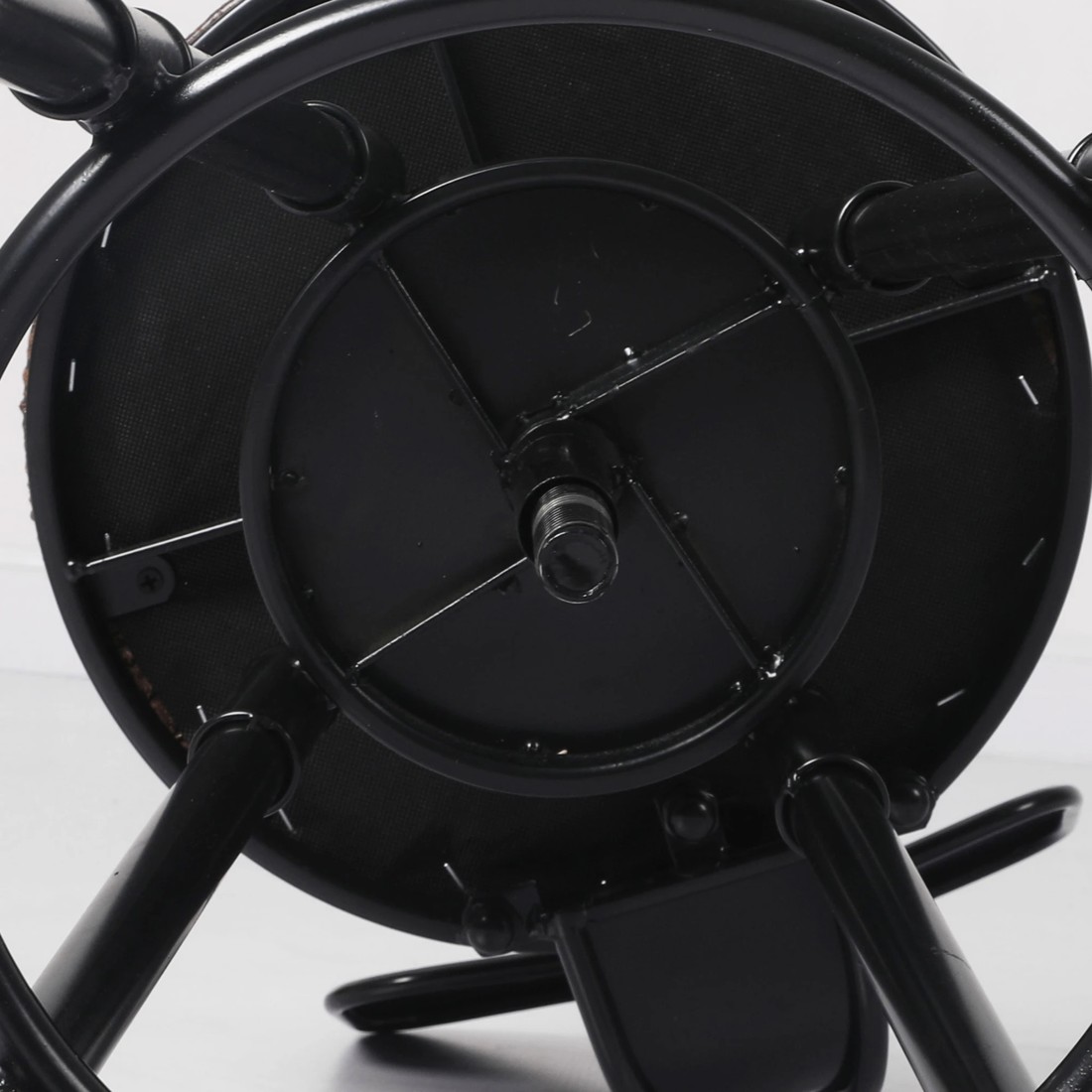 3 Levede 2x Leather Bar Stool, 3 of 3