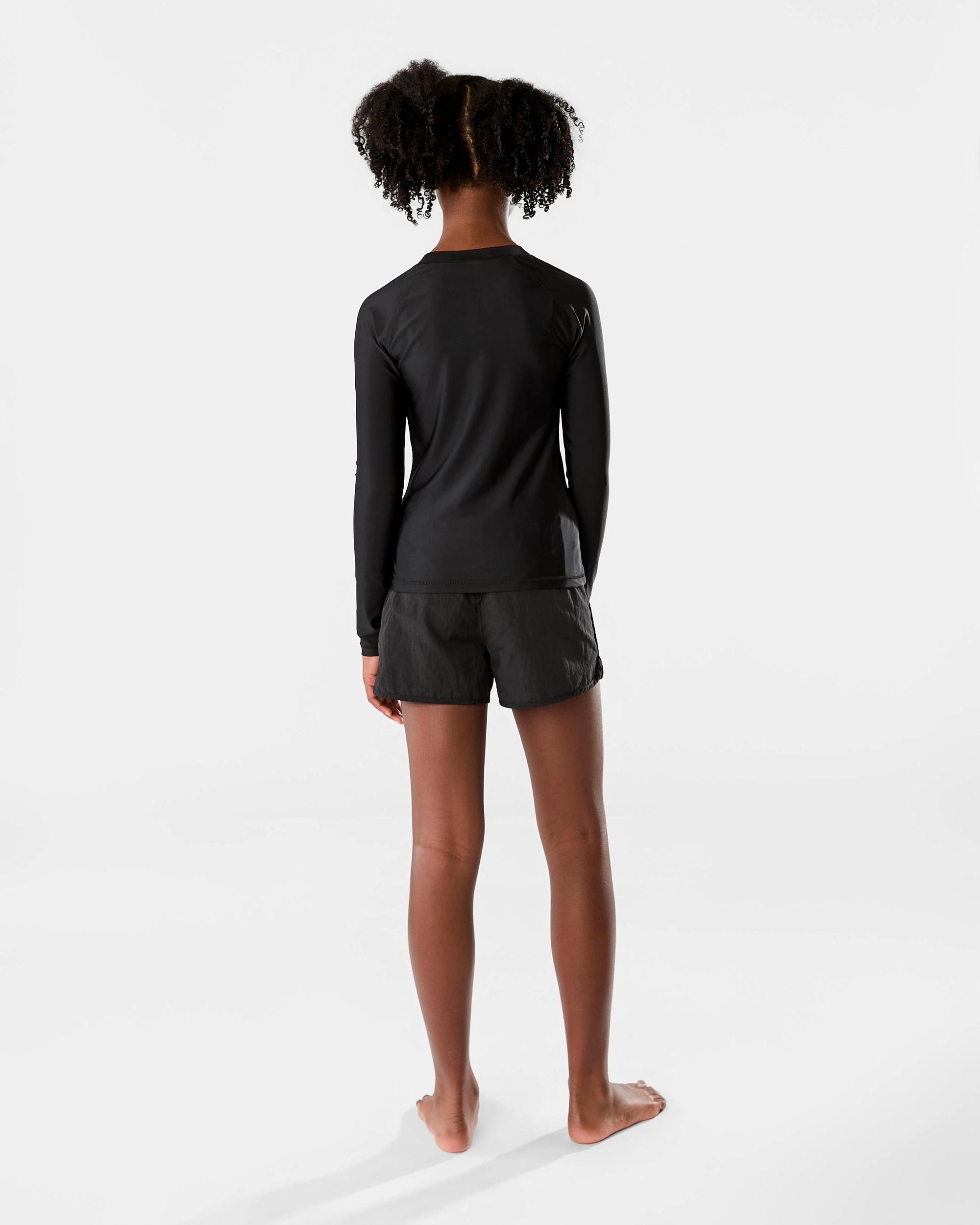 7 Long Sleeve Zip Through Rash Vest Black, 7 of 7