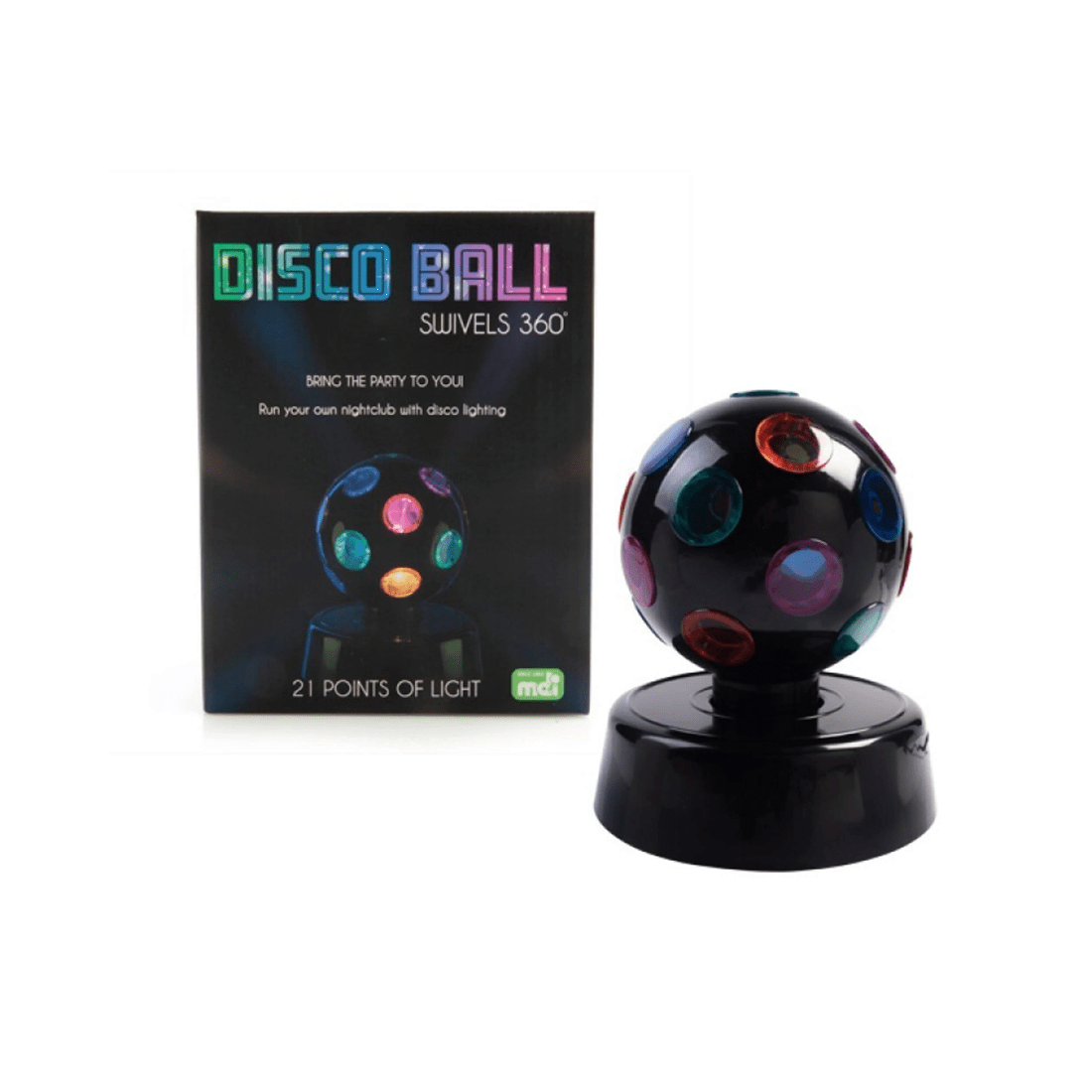 1 MDI Aus Rotating Disco Ball Party Toy, 1 of 3