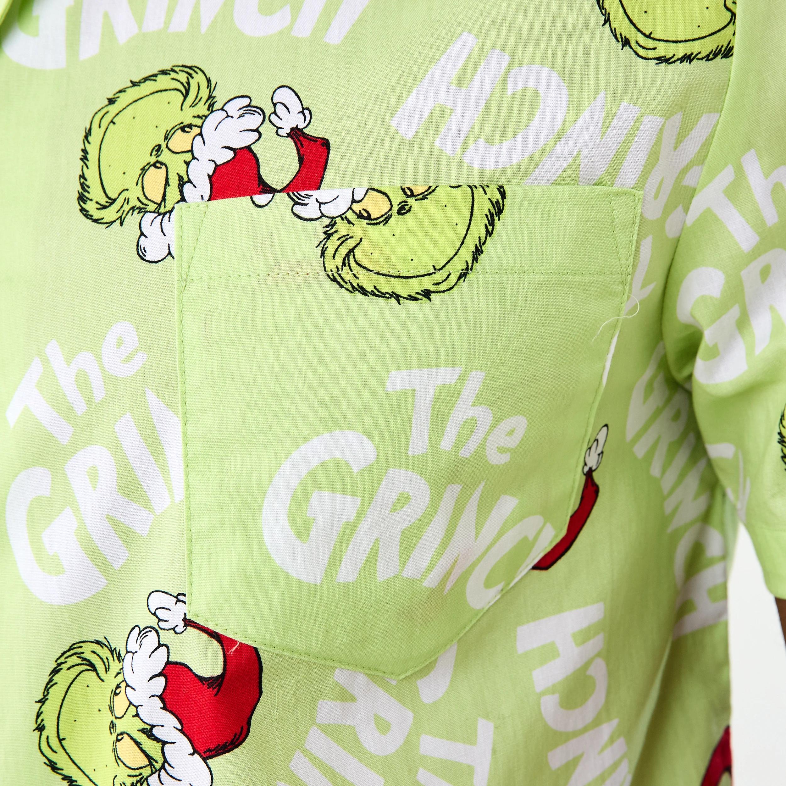 6 The Grinch License Christmas Woven Family Matching Pyjama Set Grinch, 6 of 8