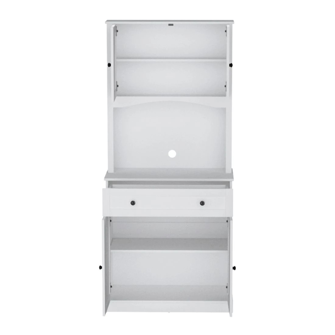 5 Artiss Buffet Sideboard Hutch Cabinet - White, 5 of 8