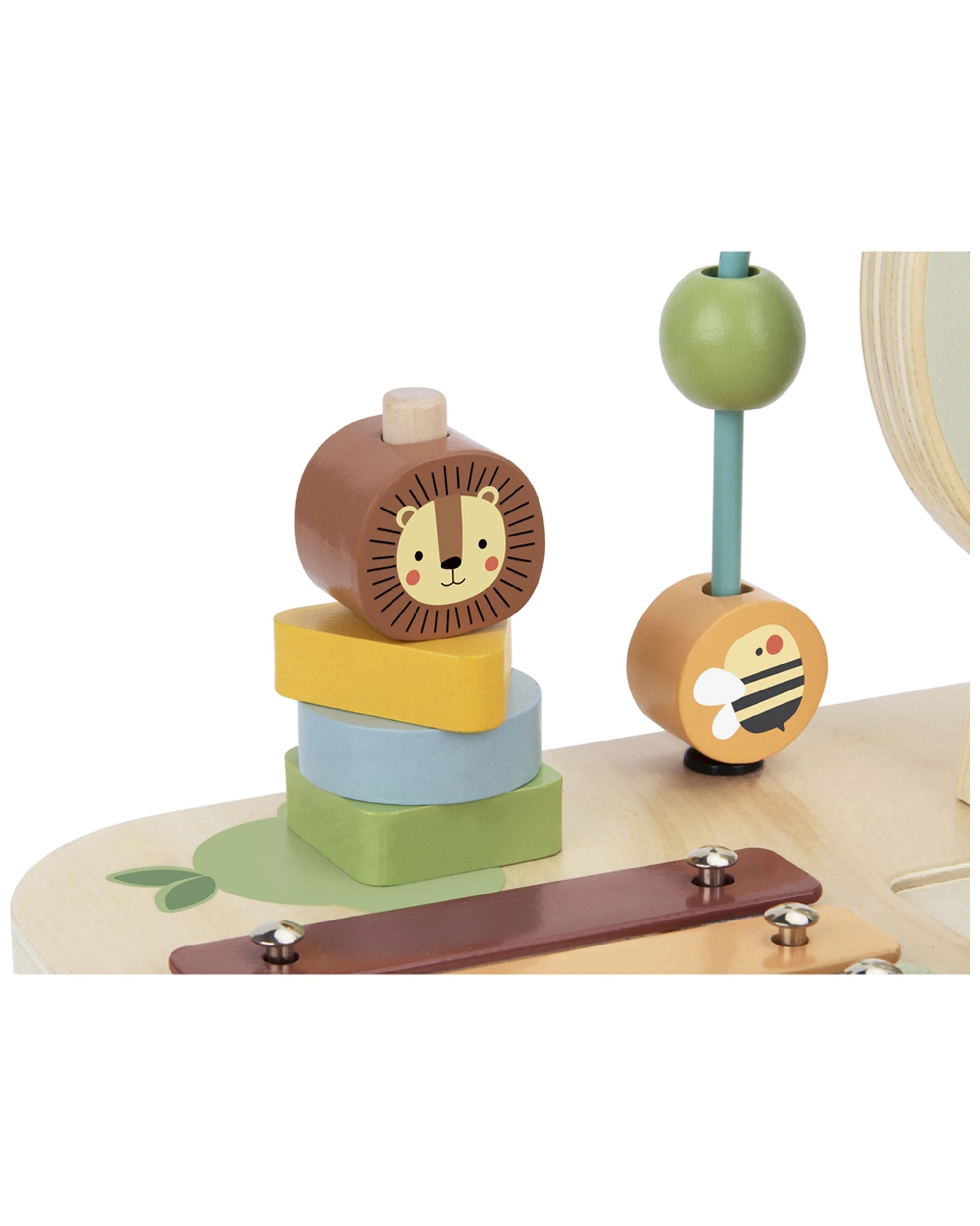 5 Tooky Toy Wooden My Forest Friends Activity Table Play Set Kids Children 2y Plus - Natural, 5 of 6