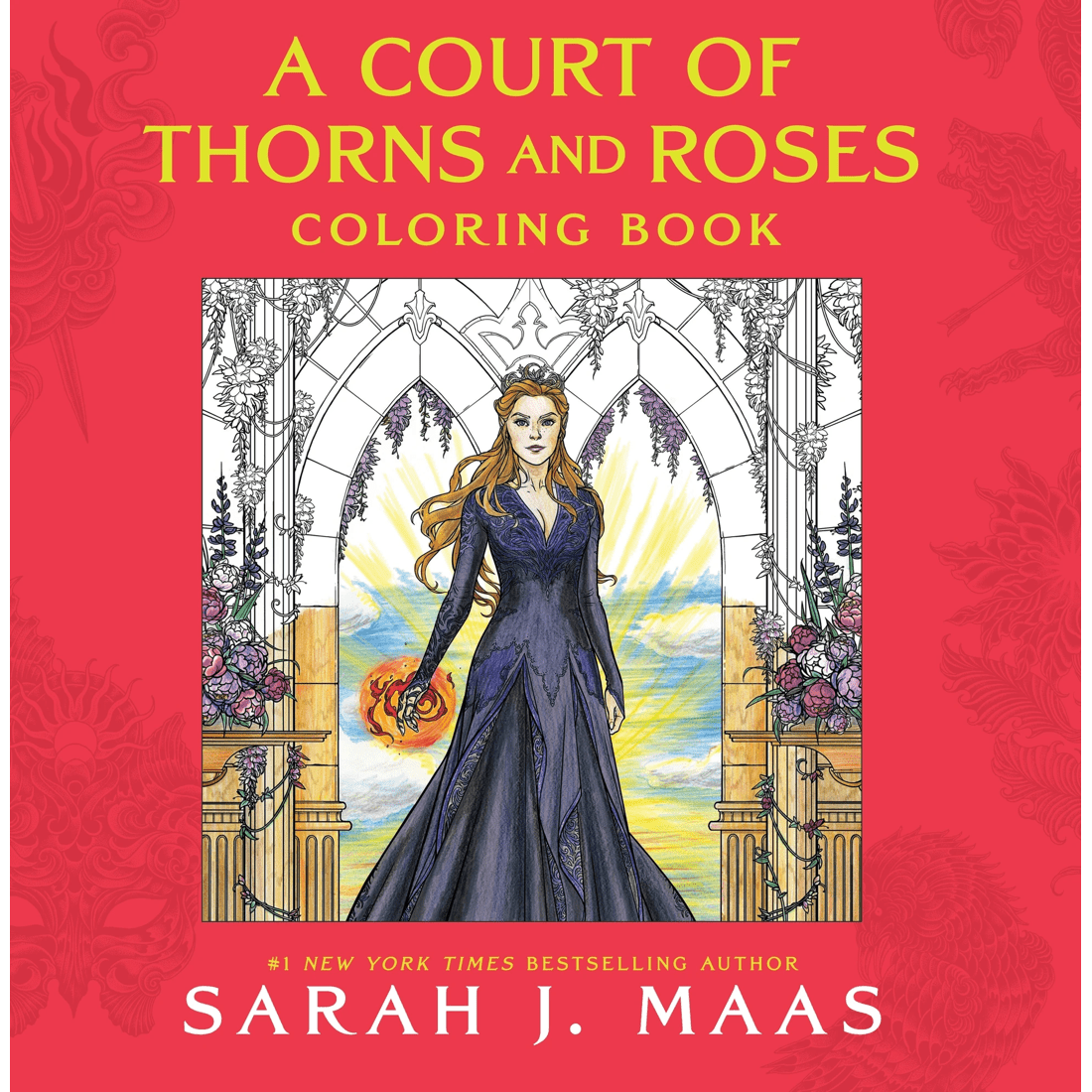 1 A Court of Thorns and Roses Coloring Book by Sarah J. Maas - Book, 1 of 1