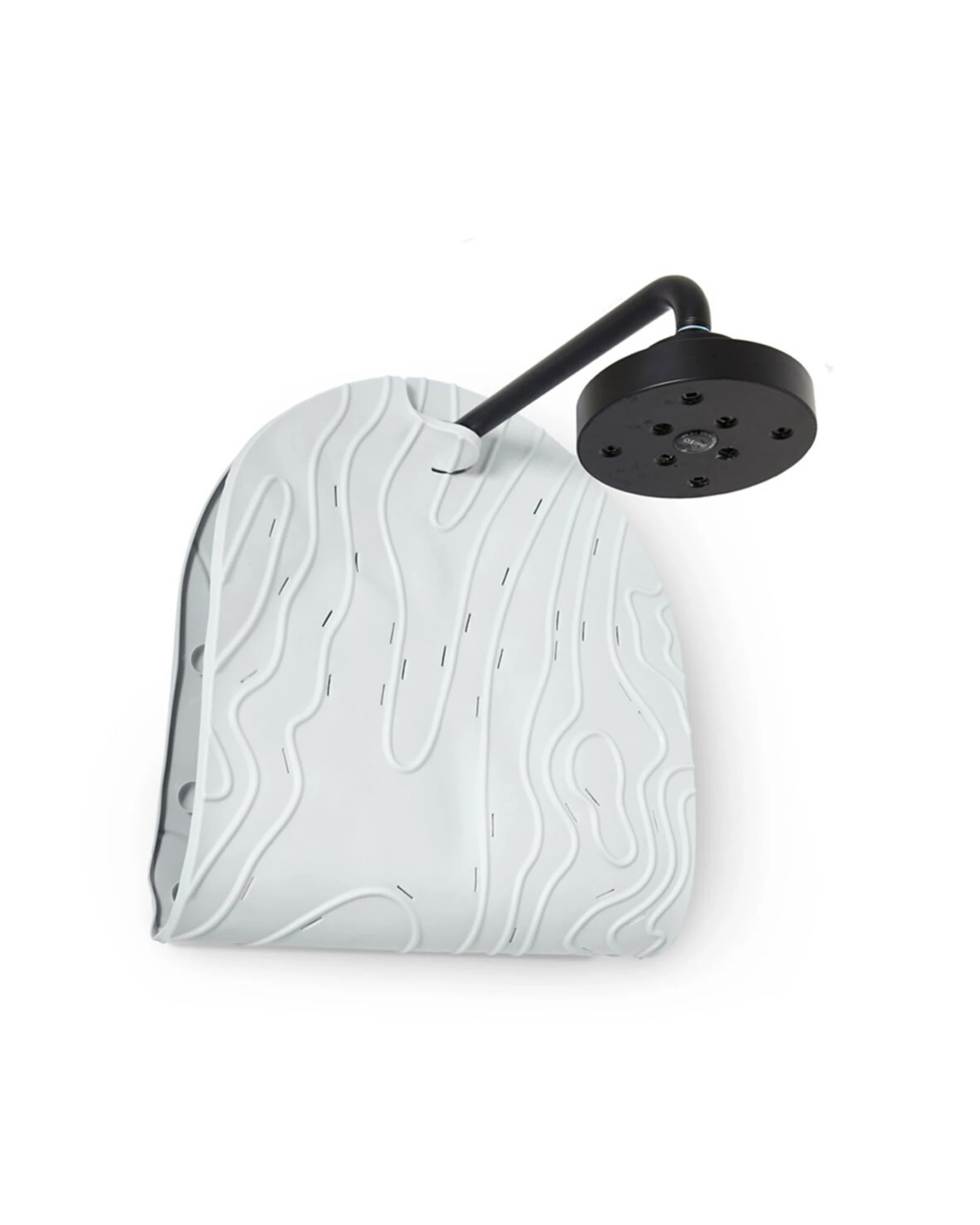 3 Boon Griffle Bath Mat - Grey, 3 of 7