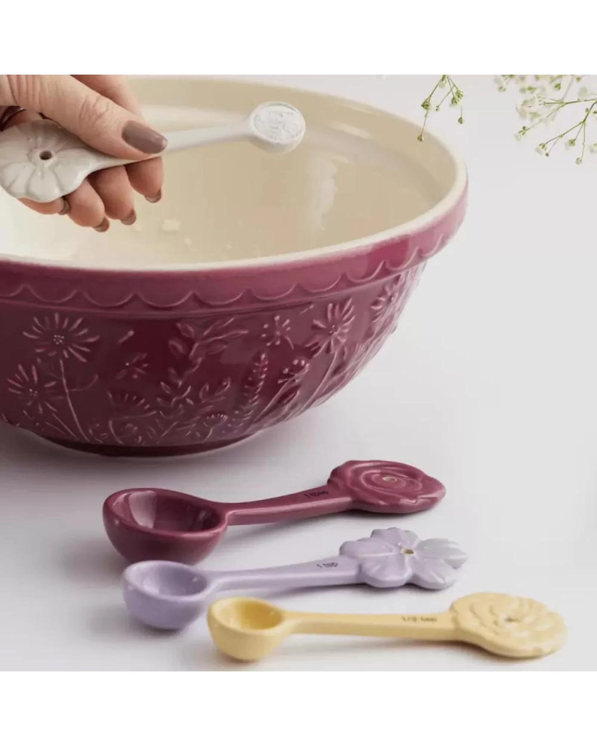 4 Mason Cash In The Meadow Set of 4 Measuring Spoons, 4 of 4