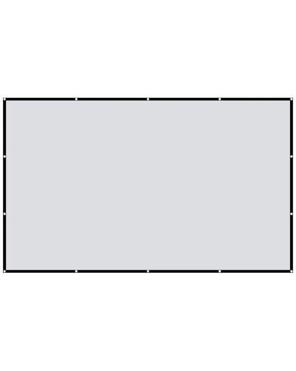 Brateck 100" 16:9 Wall Mounted Projection Screen
