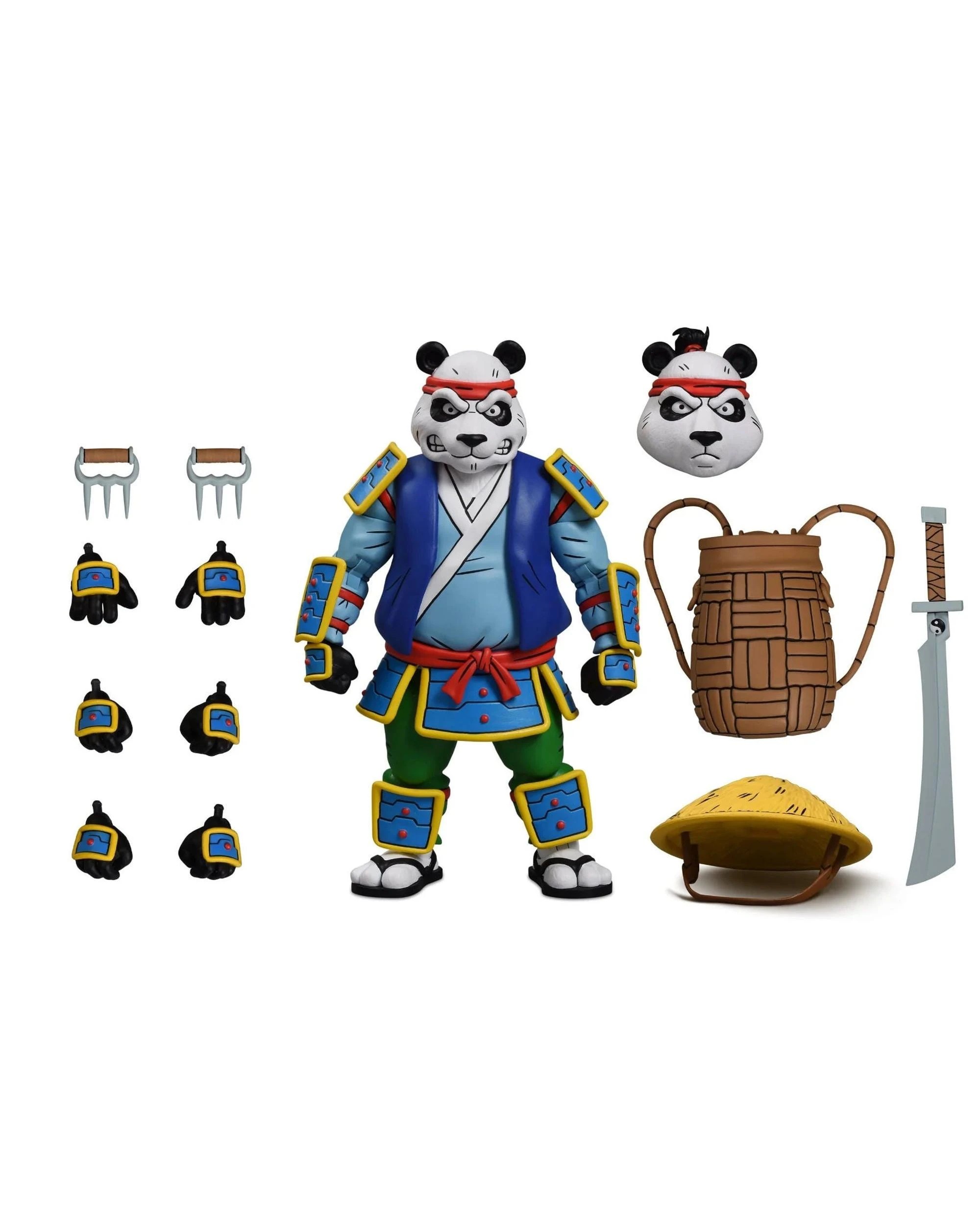 3 NECA Teenage Mutant Ninja Turtles - Cartoon -  Ultimate Panda Khan 7 inch Scale Action Figure, 3 of 7