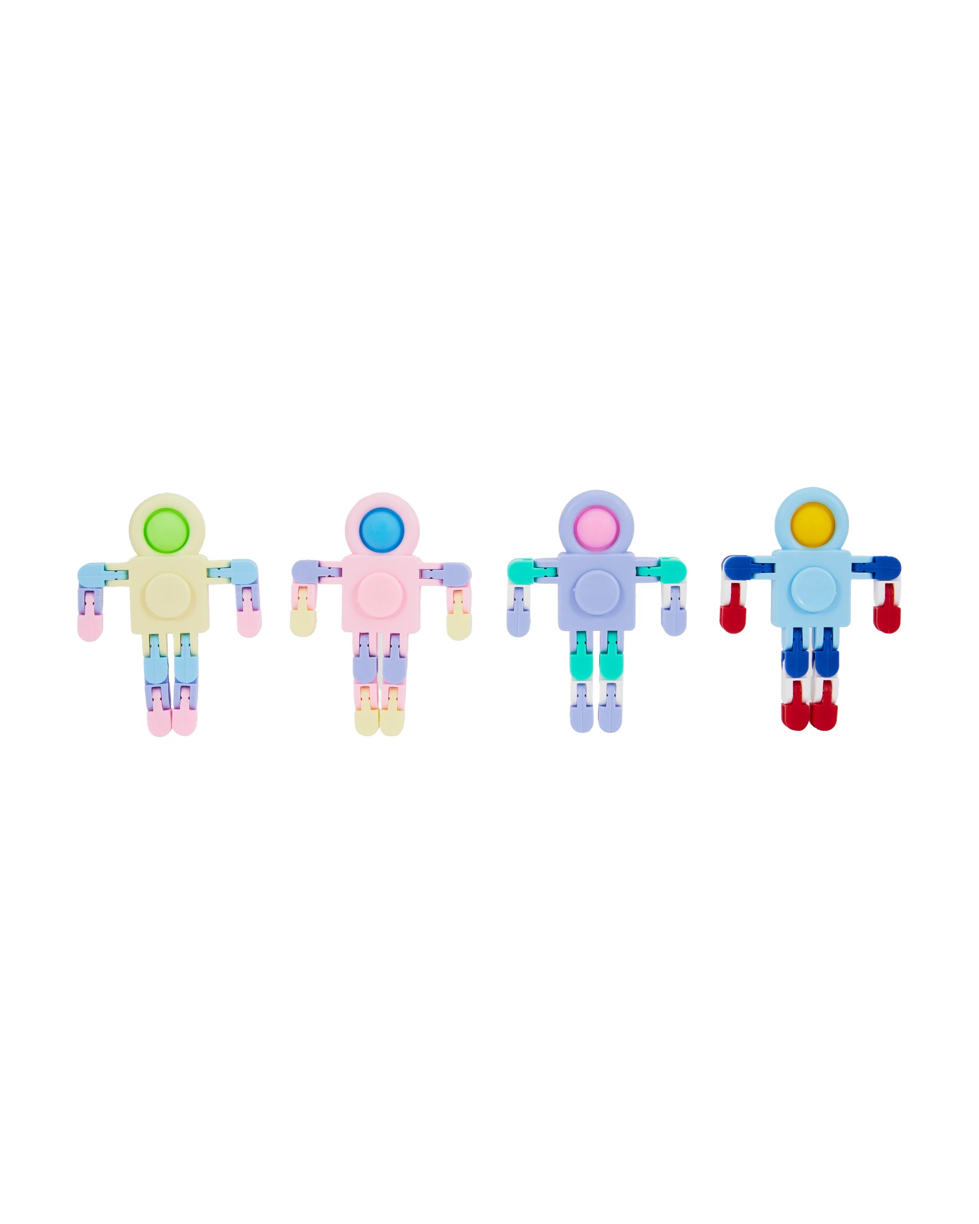 1 4 Piece Fidget Robots, 1 of 4