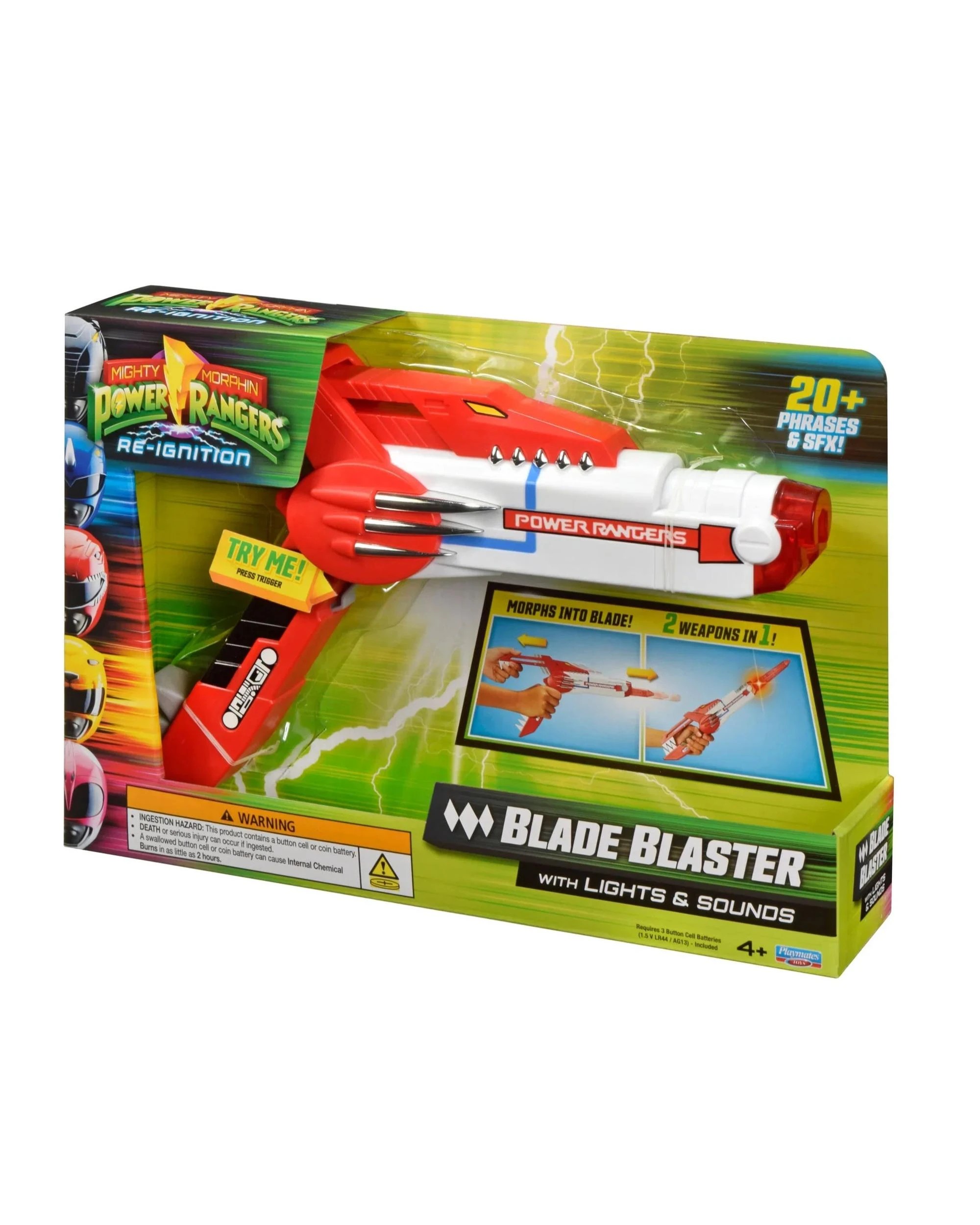 1 Mighty Morphin Power Rangers Re-Ignition Blade Blaster Toy, 1 of 4