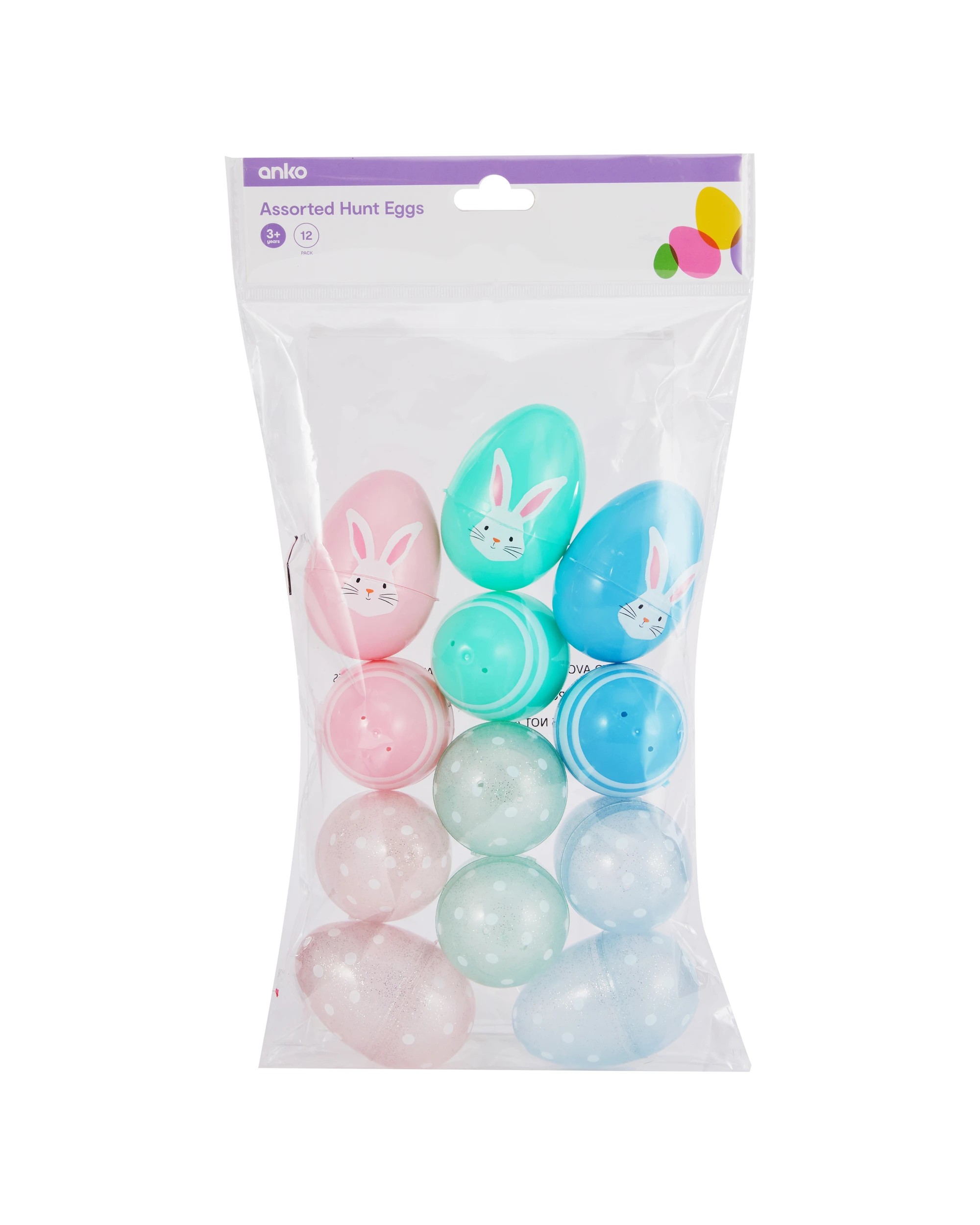 5 12 Pack Assorted Hunt Eggs, 5 of 5
