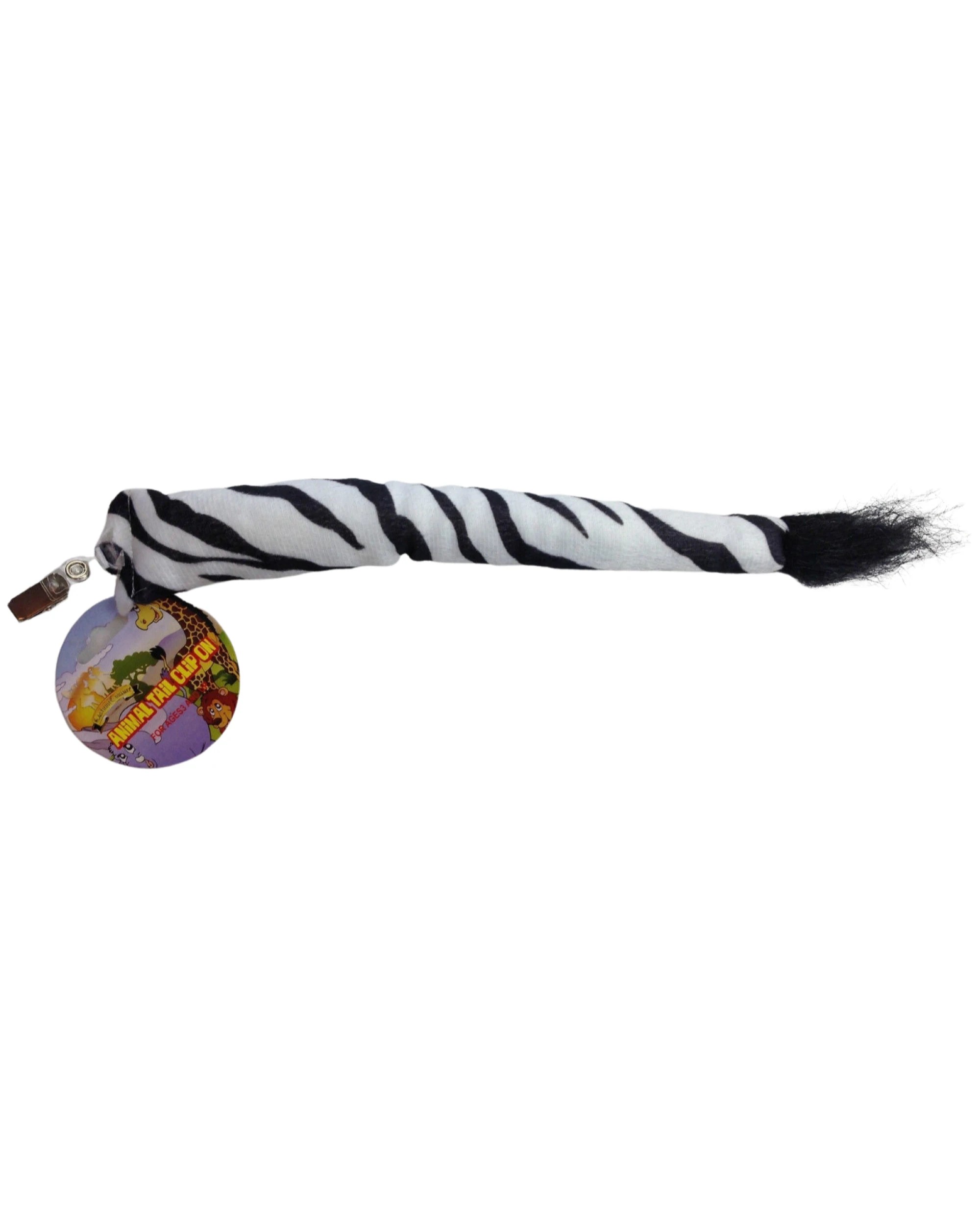 1 BR Costumes Zebra Tail Costume Accessory, 1 of 5