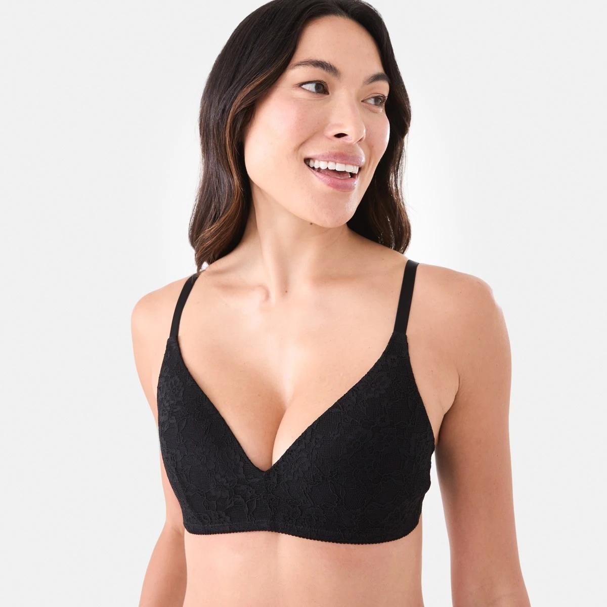 4 Lace Bralette BLACK, 4 of 6