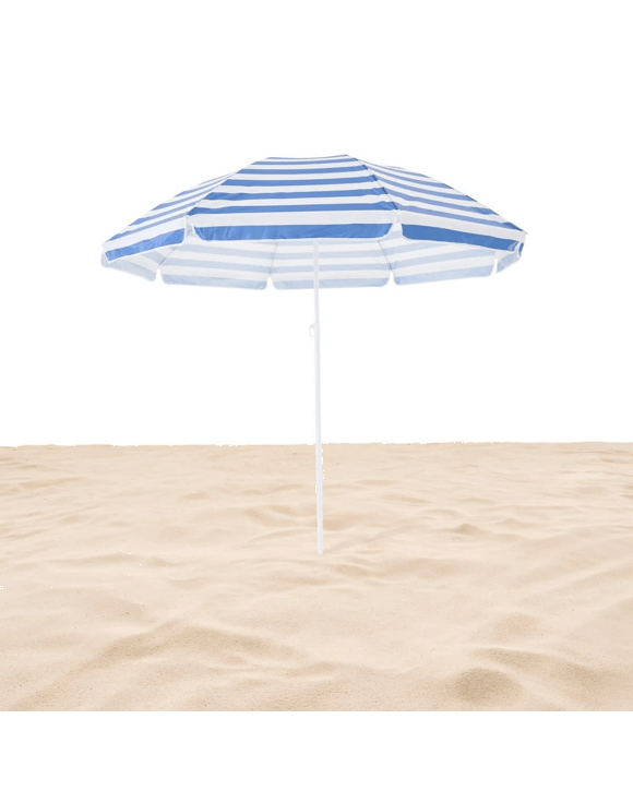 Beach Umbrella - Blue Stripe
