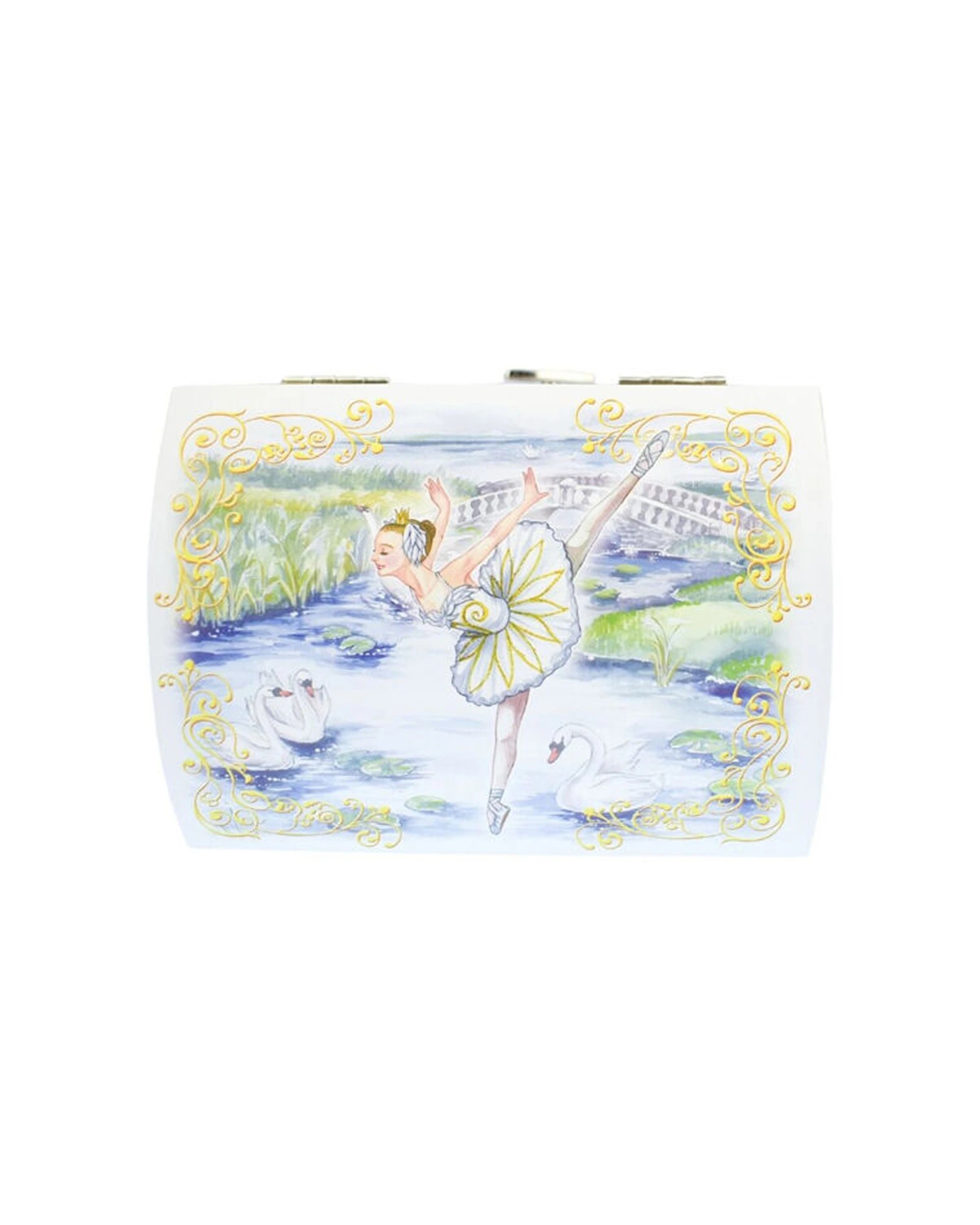 7 Kaper Kidz Azurea Ballerina Dome Music Box Kids Toy - Pattern, 7 of 8