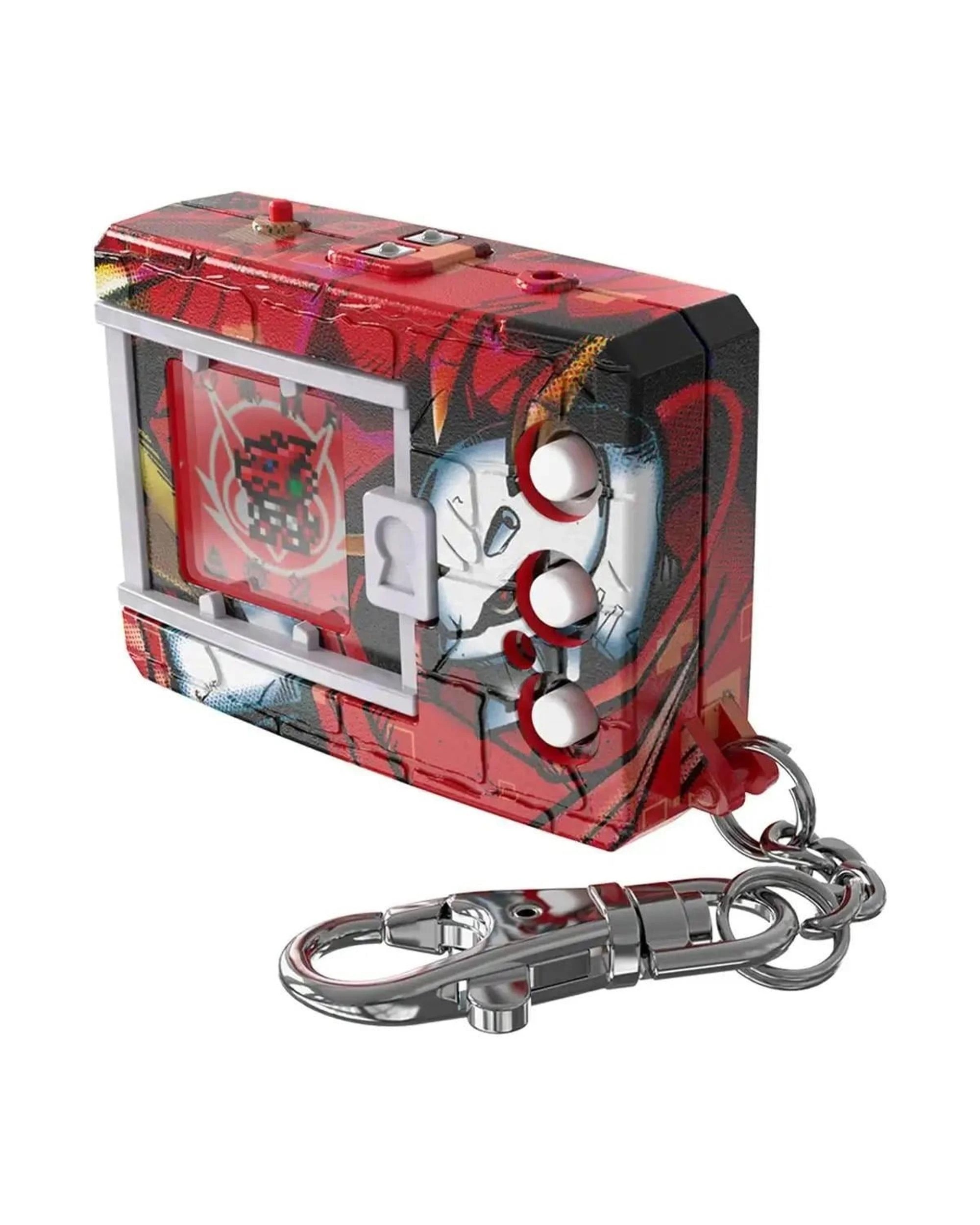 1 Digimon Colour Xros Wars 15th Edition Virtual Pet - Heart Colour - Red, 1 of 7