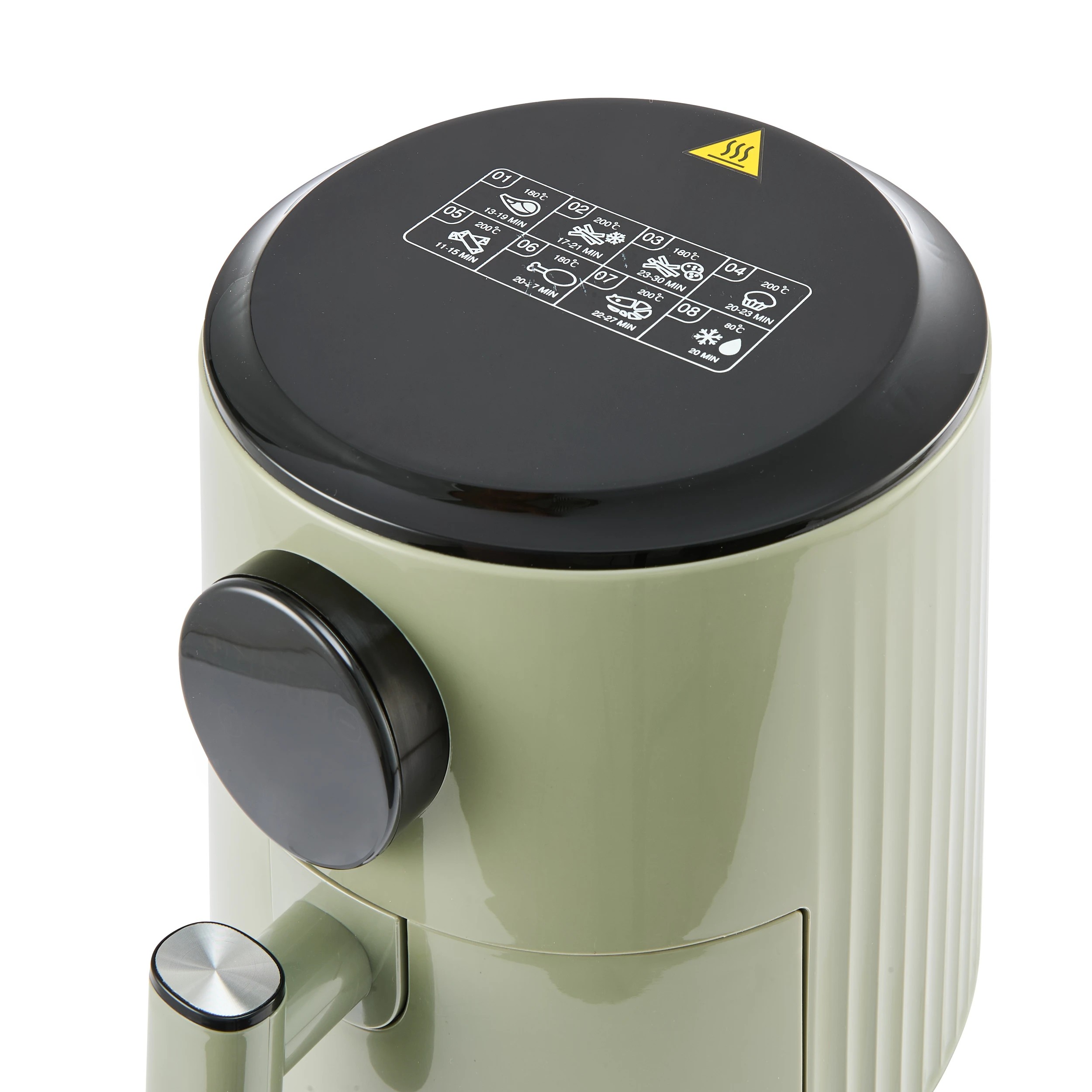 8 1.2L Mini Air Fryer - Dark Green, 8 of 8