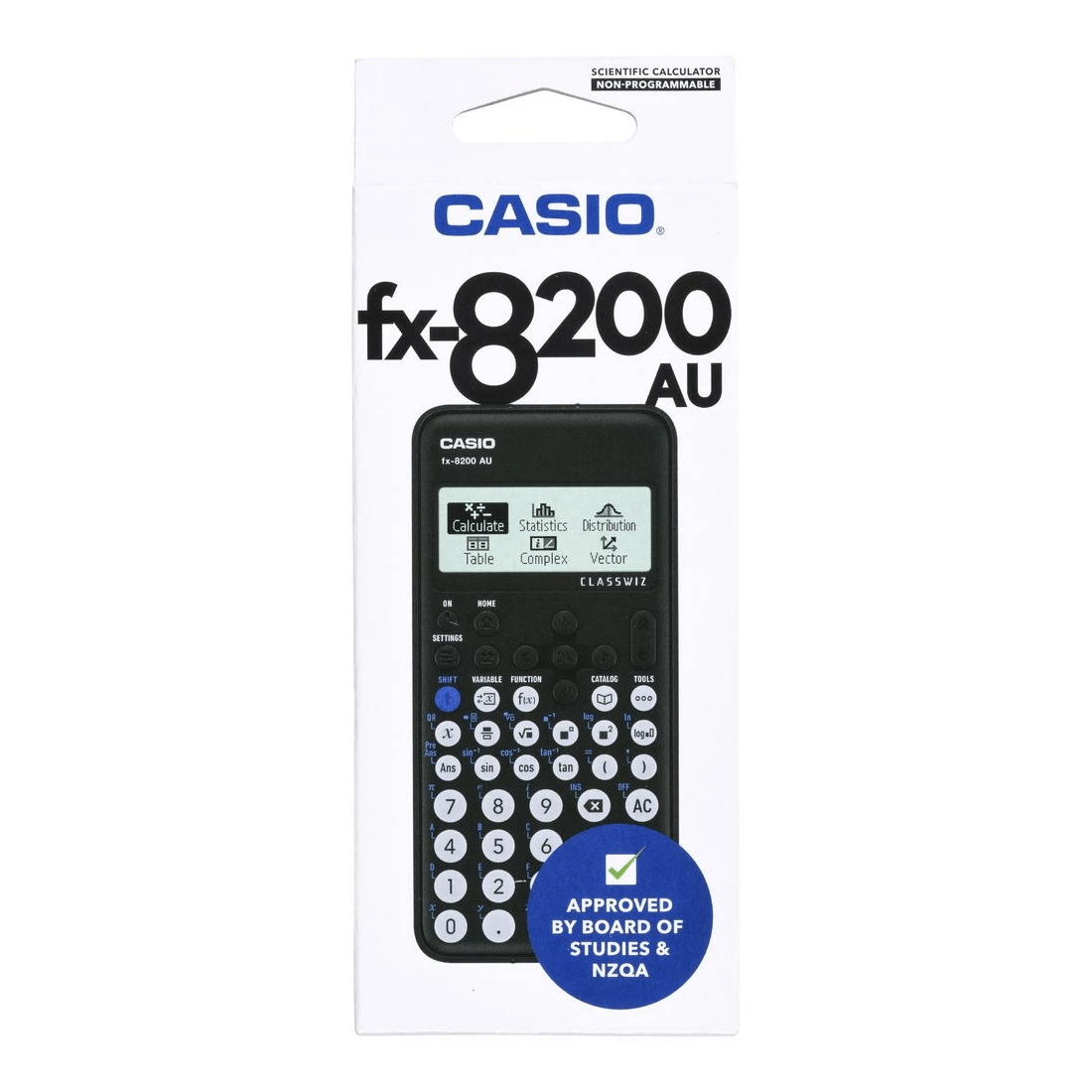 3 Casio fx-8200AU Scientific Calculator Black, 3 of 4