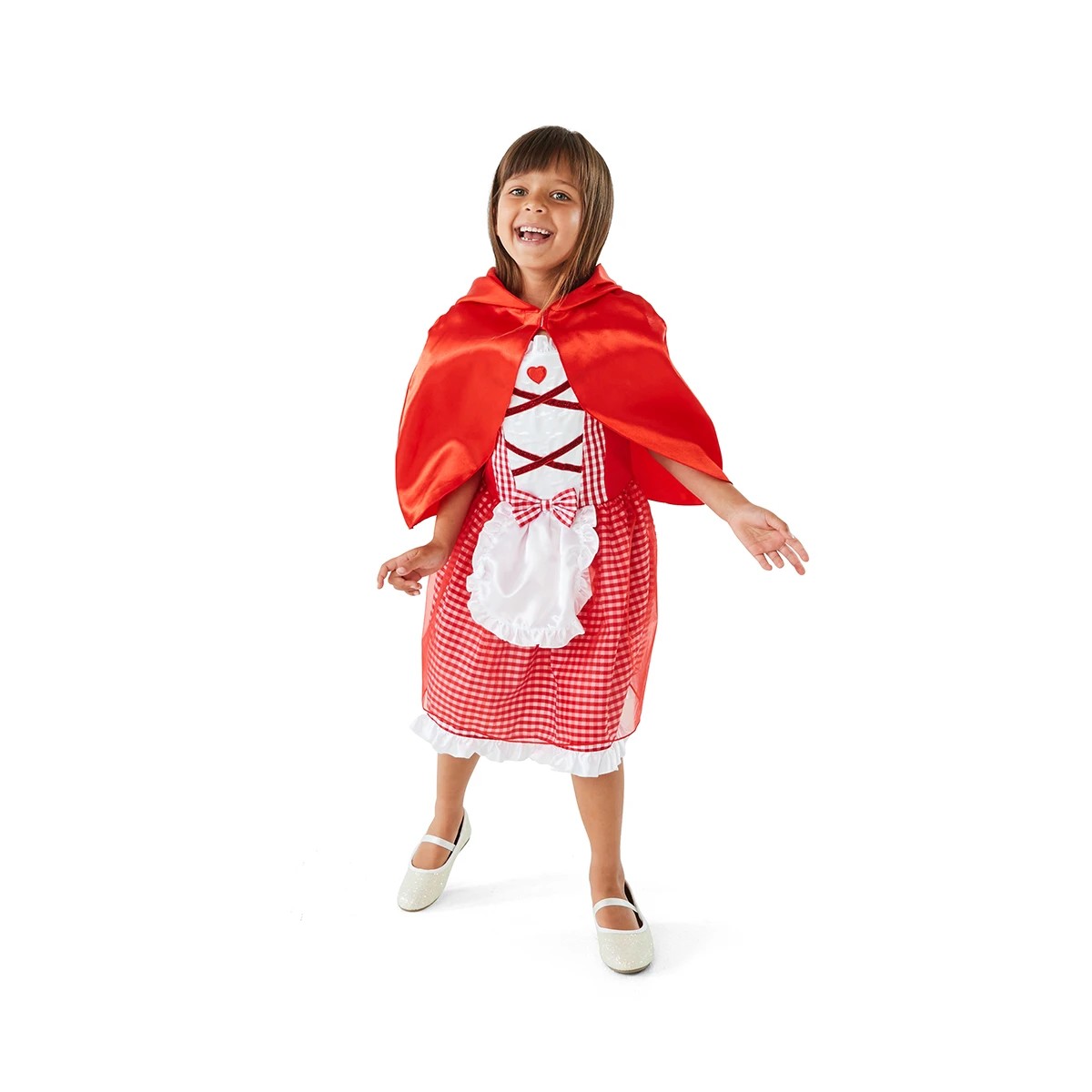 2 2 Piece Red Storybook Costume - Ages 4-6, 2 of 10