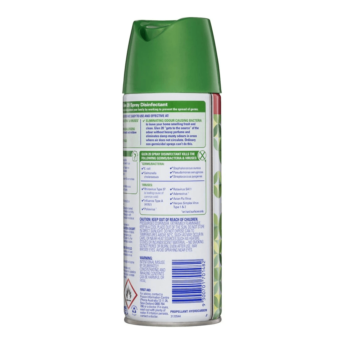 3 Glen 20 Disinfectant Spray 300g Summer Garden, 3 of 3
